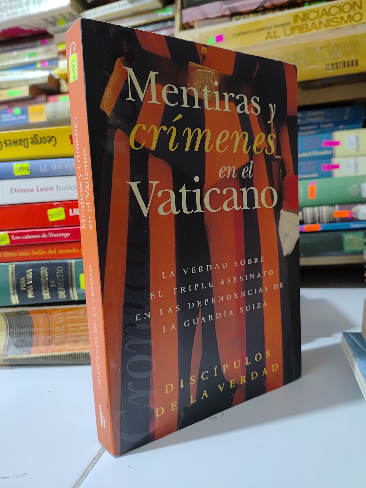 MENTIRAS Y CRIMENES EN EL VATICANO POR VARIOS AUTORES USADO NOVELAS JUAREZ 507