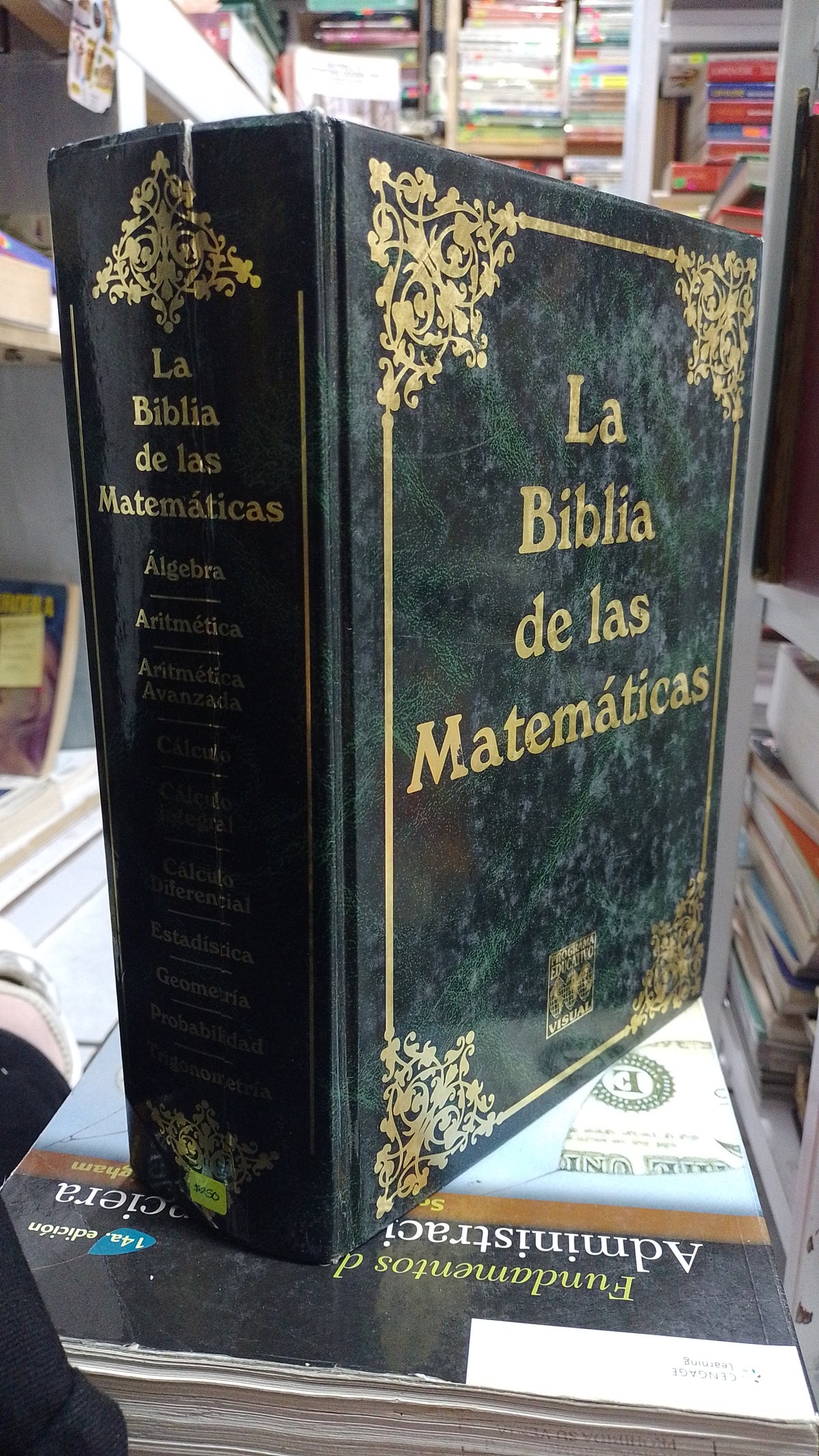 LA BIBLIA DE MAS MATEMATICAS POR CARMEN CHAVEZ REYES Y ADRIANA LEON QUINTANAR USADO EDUCACION JUAREZ 506