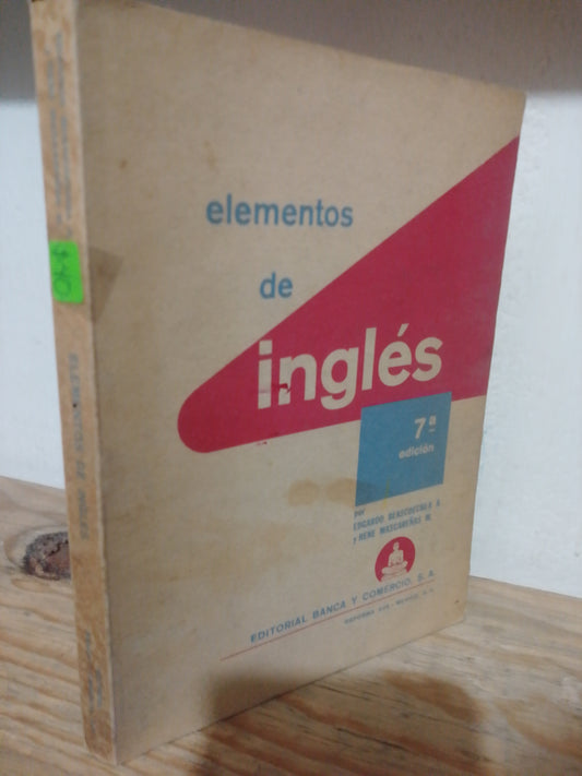 ELEMENTOS DE INGLES POR EDGARDO BEASCOECHEA USADO IDIOMAS JUAREZ