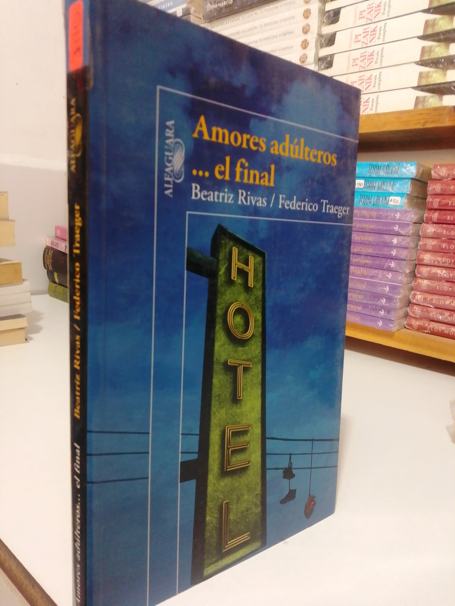 AMORES ADULTEROS EL FINAL POR BEATRIZ RIVAS Y FEDERICO TRAEGER USADO NOVELA JUAREZ