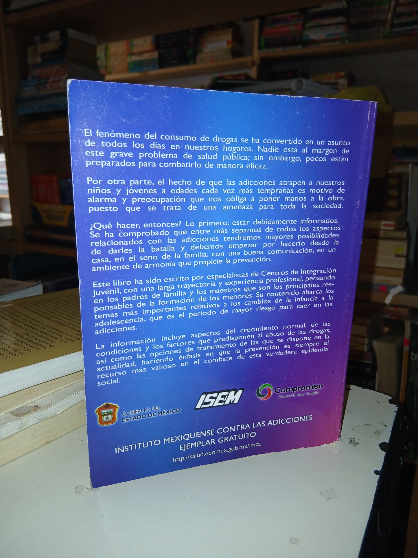 NIÑOS, ADOLESCENTES Y ADICCIONES POR KENA MORENO (COORDINADORA) USADO SUPERACIÓN PERSONAL LITERARIO 207