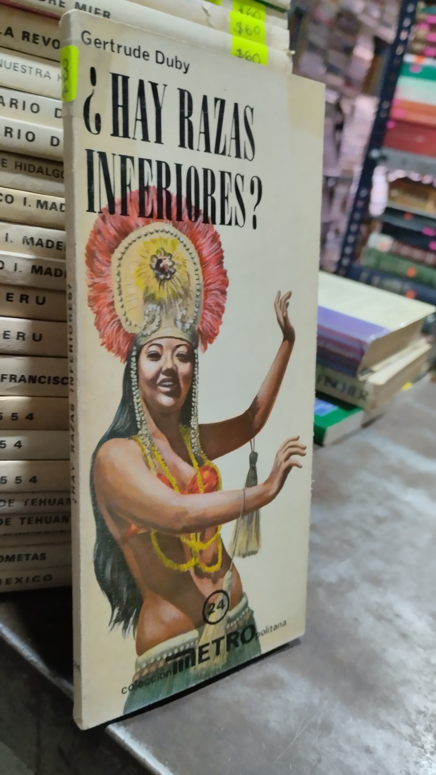 HAY RAZAS INFERIORES POR GERTRUDE DUBY LIBRO USADO HISTORIA ALDAMA