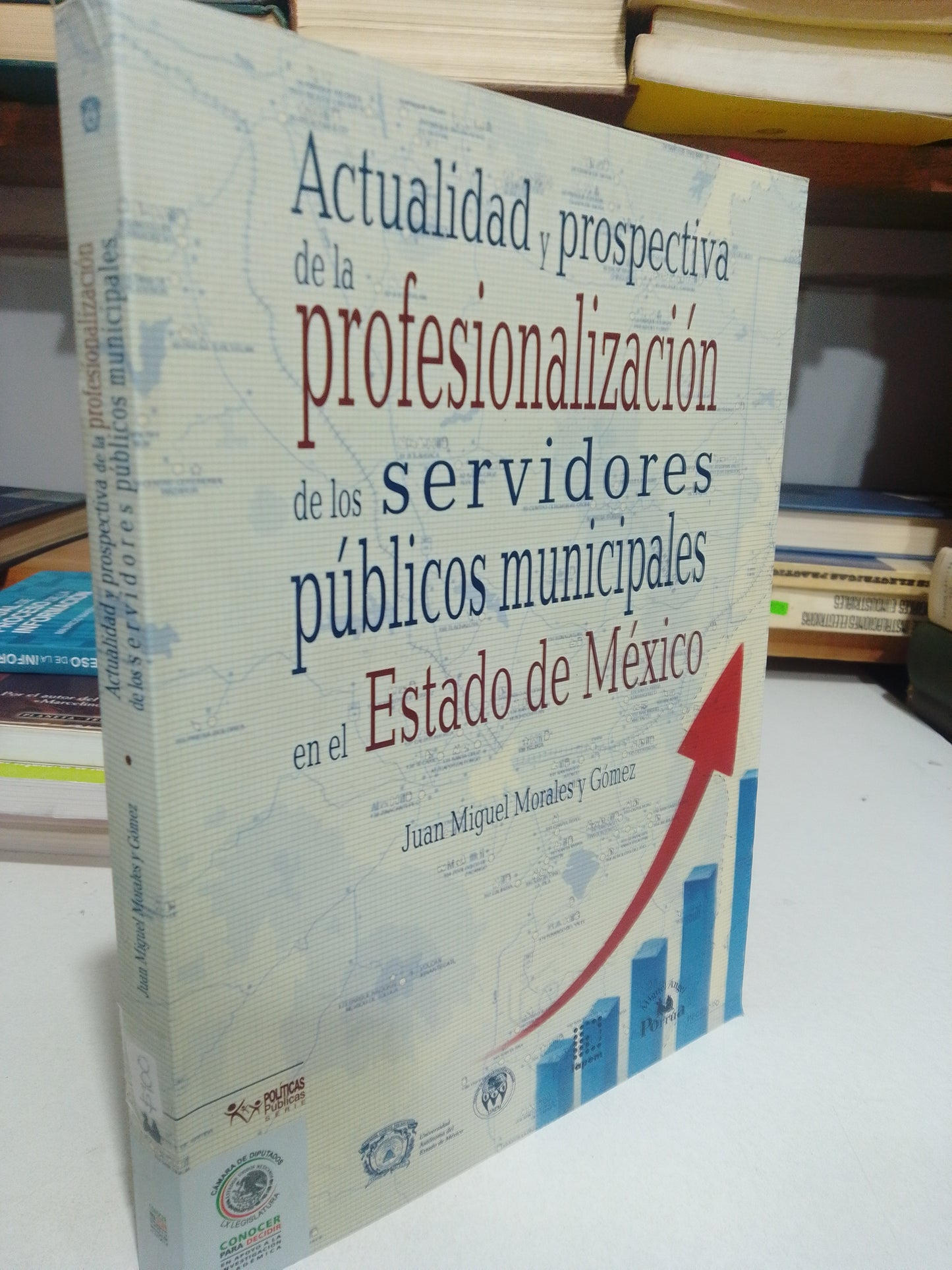 ACTUALIDAD Y PROSPECTIVA DE LA PROFESIONALIZACION DE LOS SERVICIOS PUBLICOS MUNICIPALES EN EL ESTADO DE MEXICO POR JUAN MIGUEL MORALES USADO HISTORIA JUAREZ