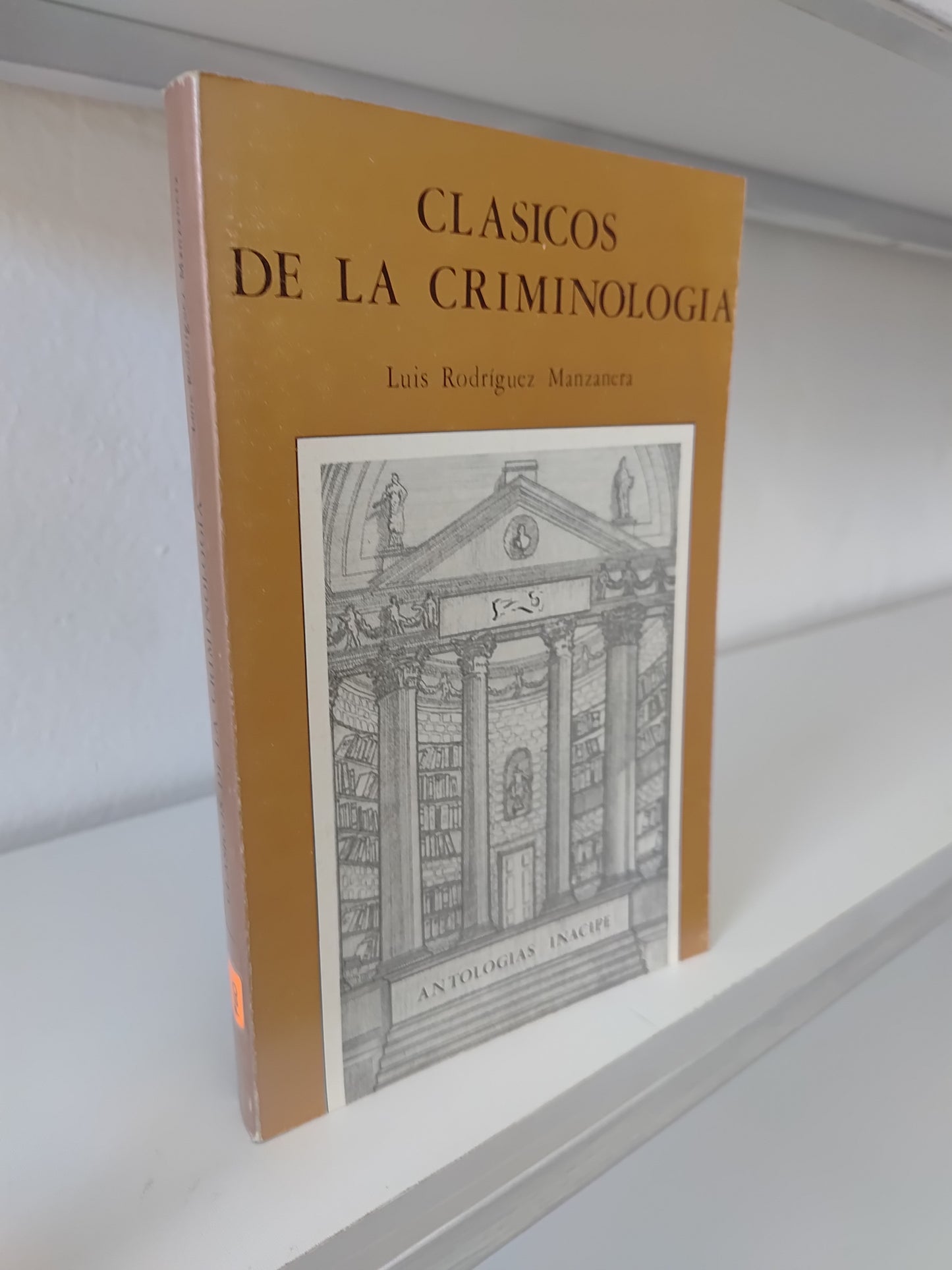 CLASICOS DE LA CRIMINOLOGIA POR LUIS RODRIGUEZ MANZANERA USADO SOCIOLOGIA JUAREZ 515