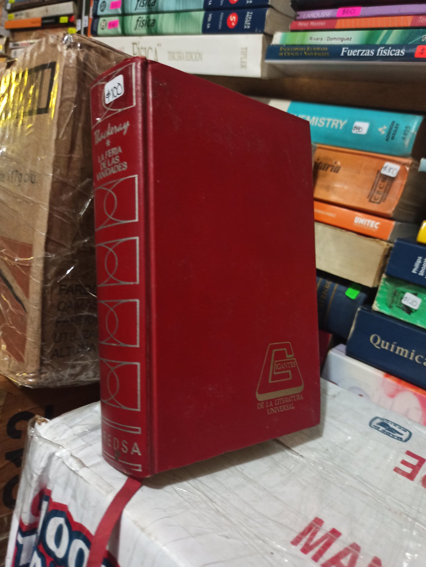 LA FERIA DE LAS VANIDADES POR W. M. THACKERAY USADO NOVELAS JUÁREZ