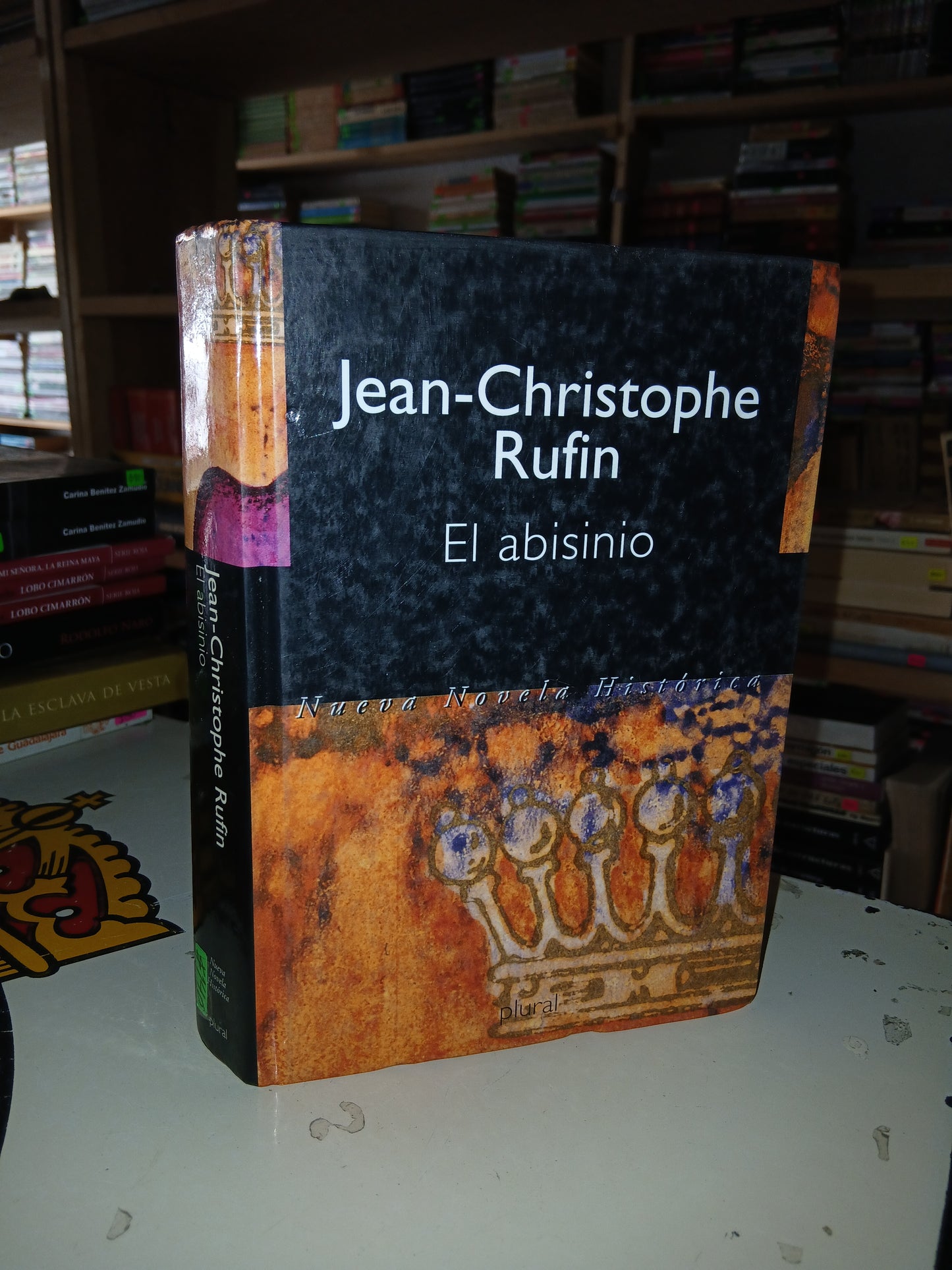 EL ABISINIO POR JEAN-CHRISTOPHE RUFIN USADO NOVELA LITERARIO 207