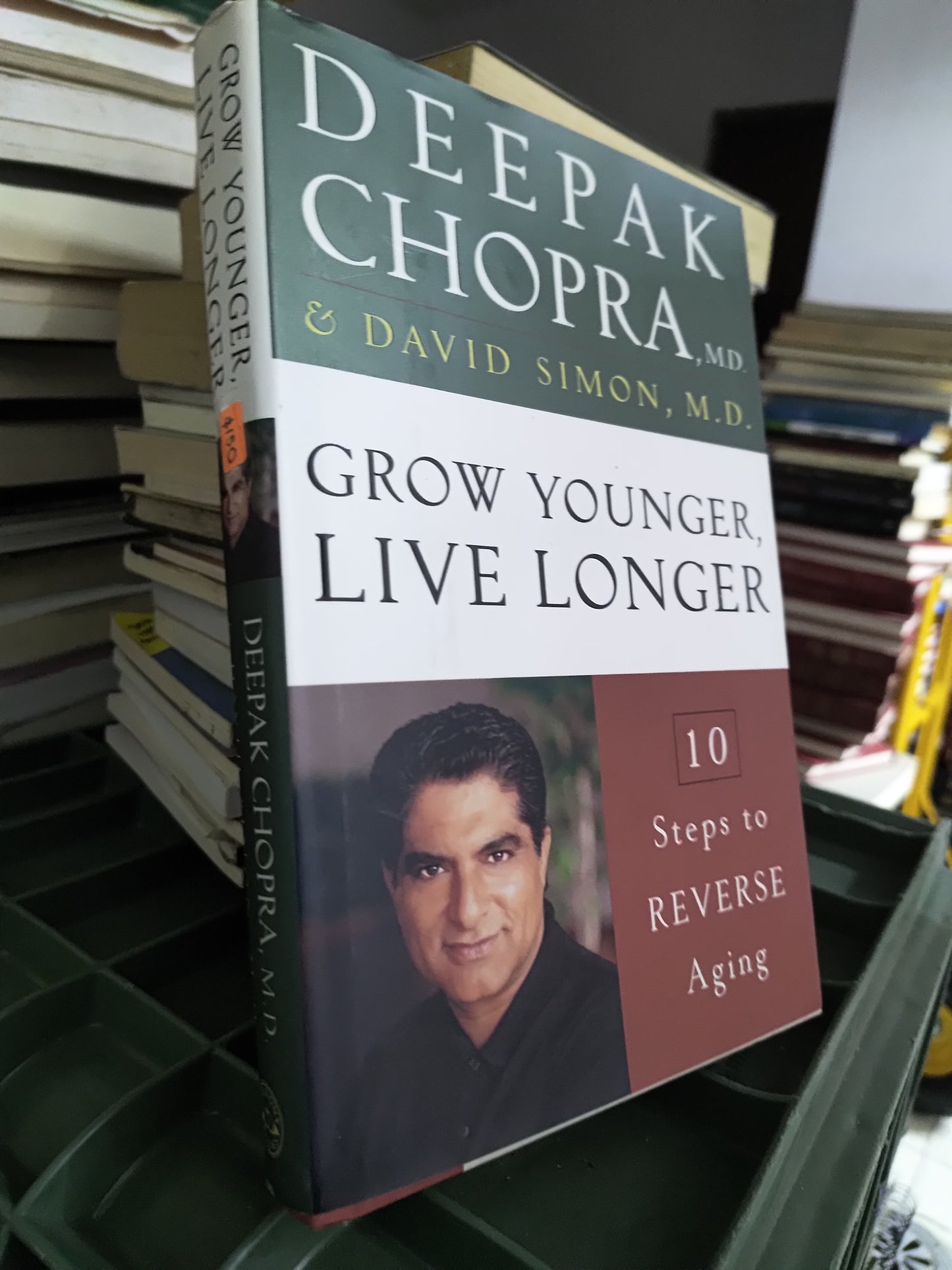 GROW YOUNGER LIVE LONGER POR DEEPAK CHOPRA USADO IDIOMAS JUAREZ 515