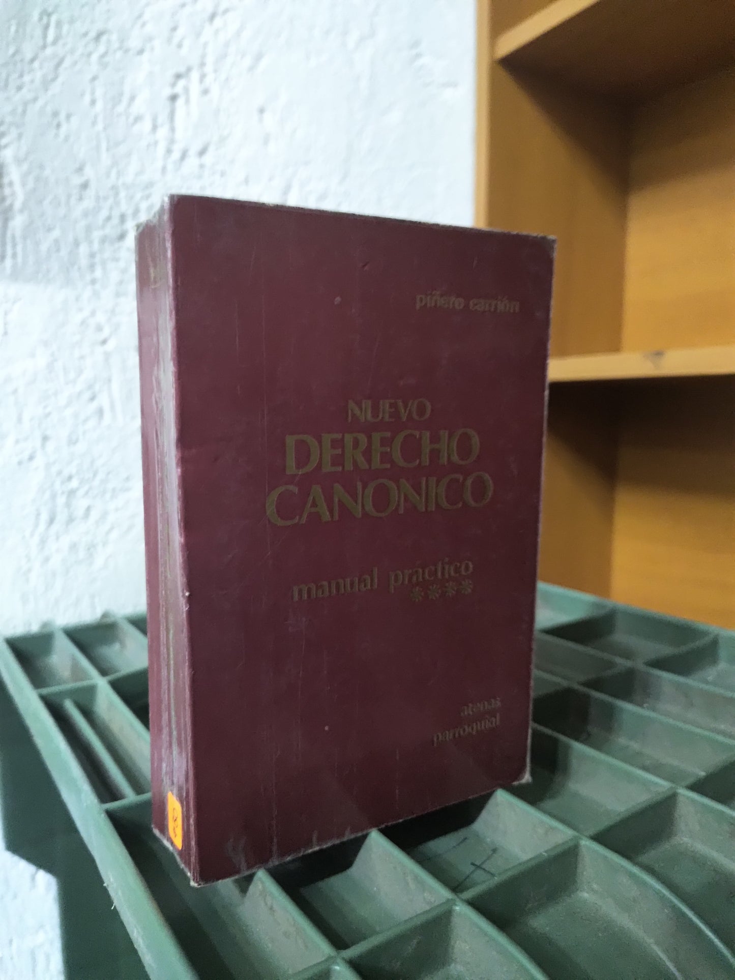 NUEVO DERECHO CANONICO POR PIÑERO CARRION USADO DERECHO JUAREZ 515