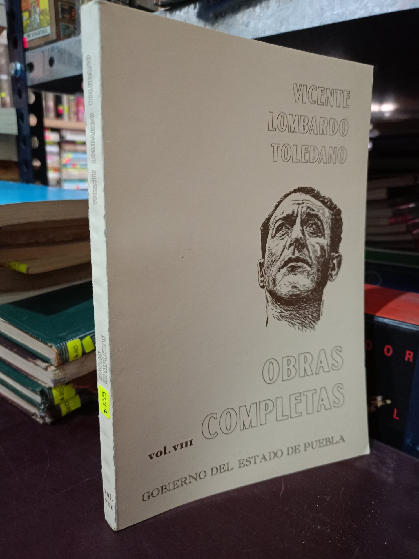 VICENTE LOMBARDO TOLEDANO OBRAS COMPLETAS USADO HISTORIA LITERARIO 305