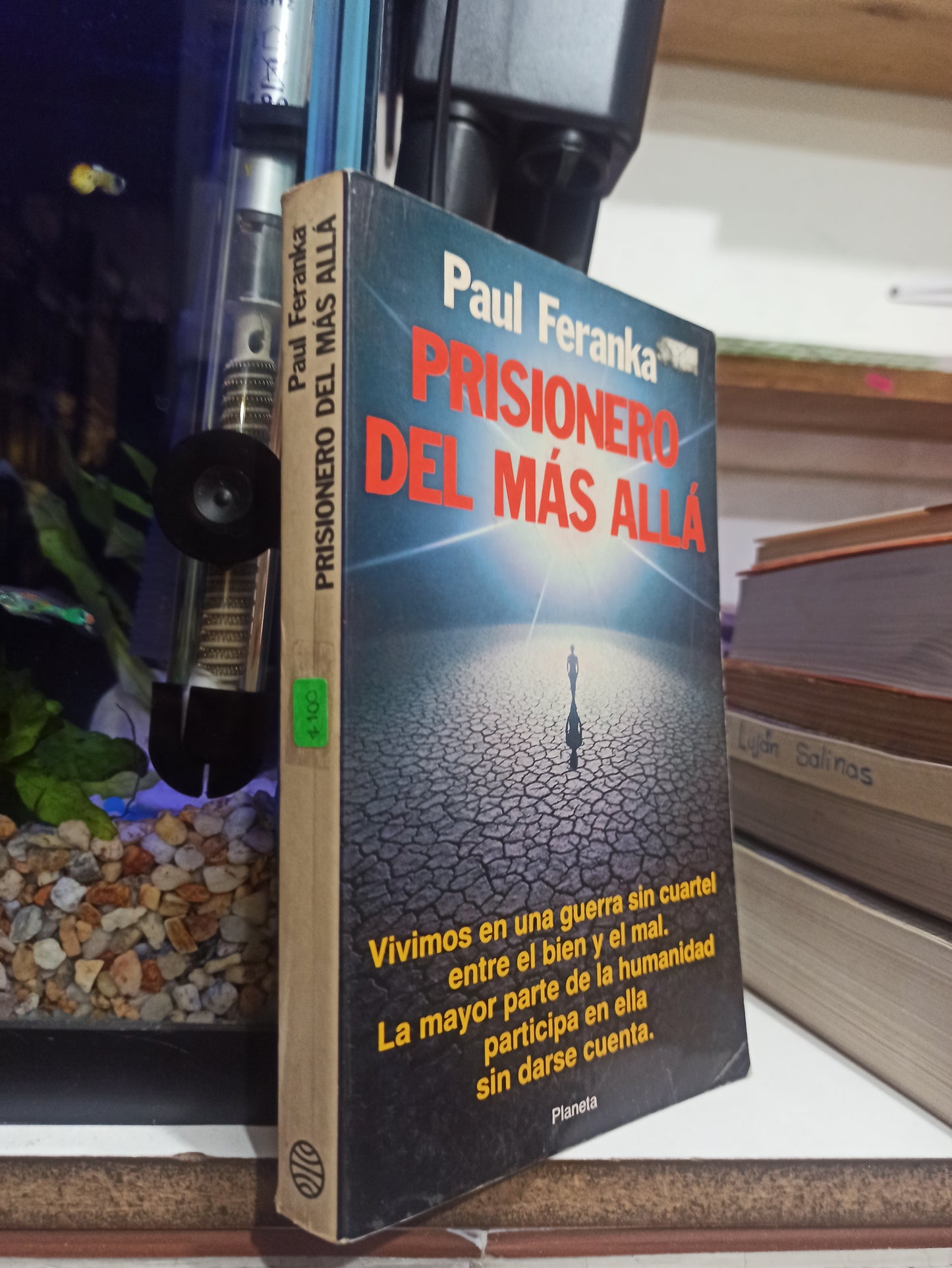PRISIONERO DEL MAS ALLA POR PAUL FERANKA USADO NOVELAS JUÁREZ