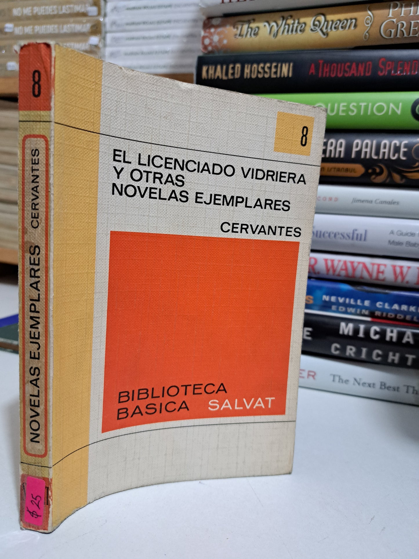 EL LICENCIADO VIDRIERA Y OTRAS NOVELAS EJEMPLARES  USADO NOVELA JUÁREZ