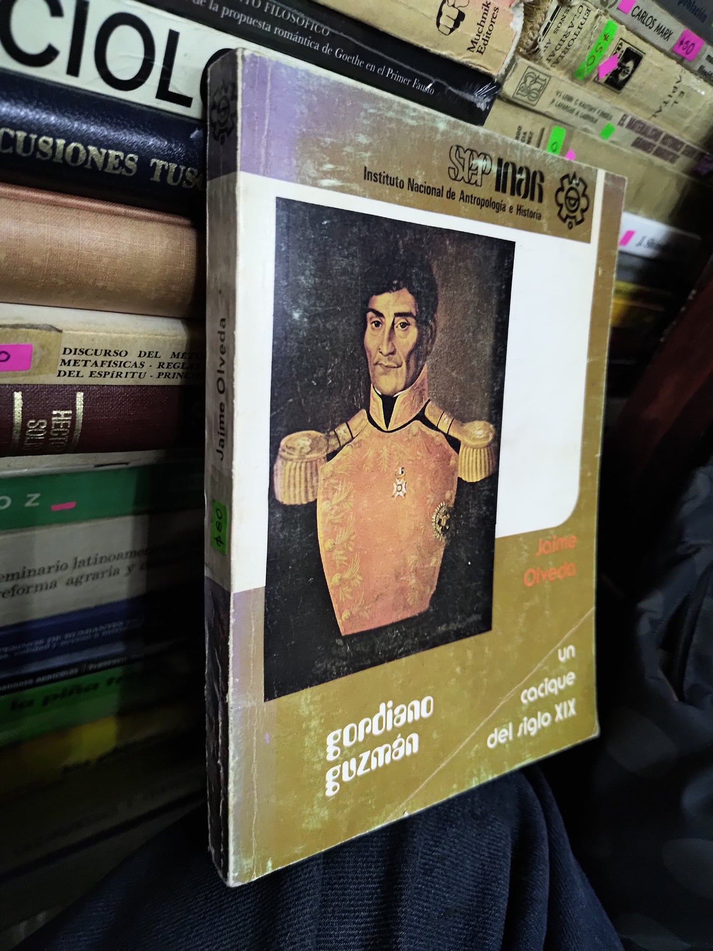 UN CACIQUE DEL SIGLO 19 POR JAIME OLVEDA USADO HISTORIA LITERARIO 207