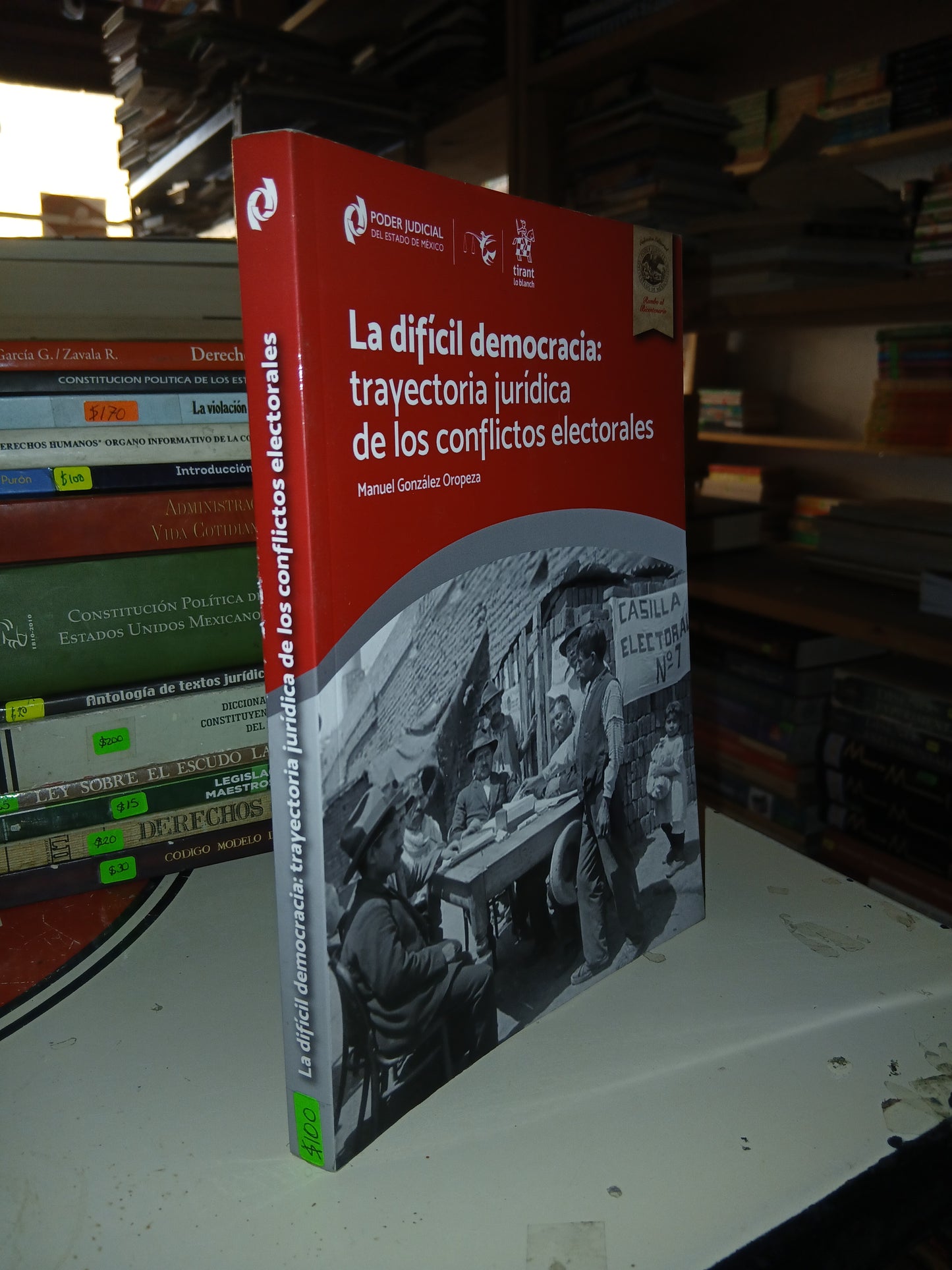 LA DIFÍCIL DEMOCRACIA: TRAYECTORIA JURÍDICA DE LOS CONFLICTOS ELECTORALES MANUEL GONZÁLEZ OROPEZA USADO DERECHO LITERARIO 207