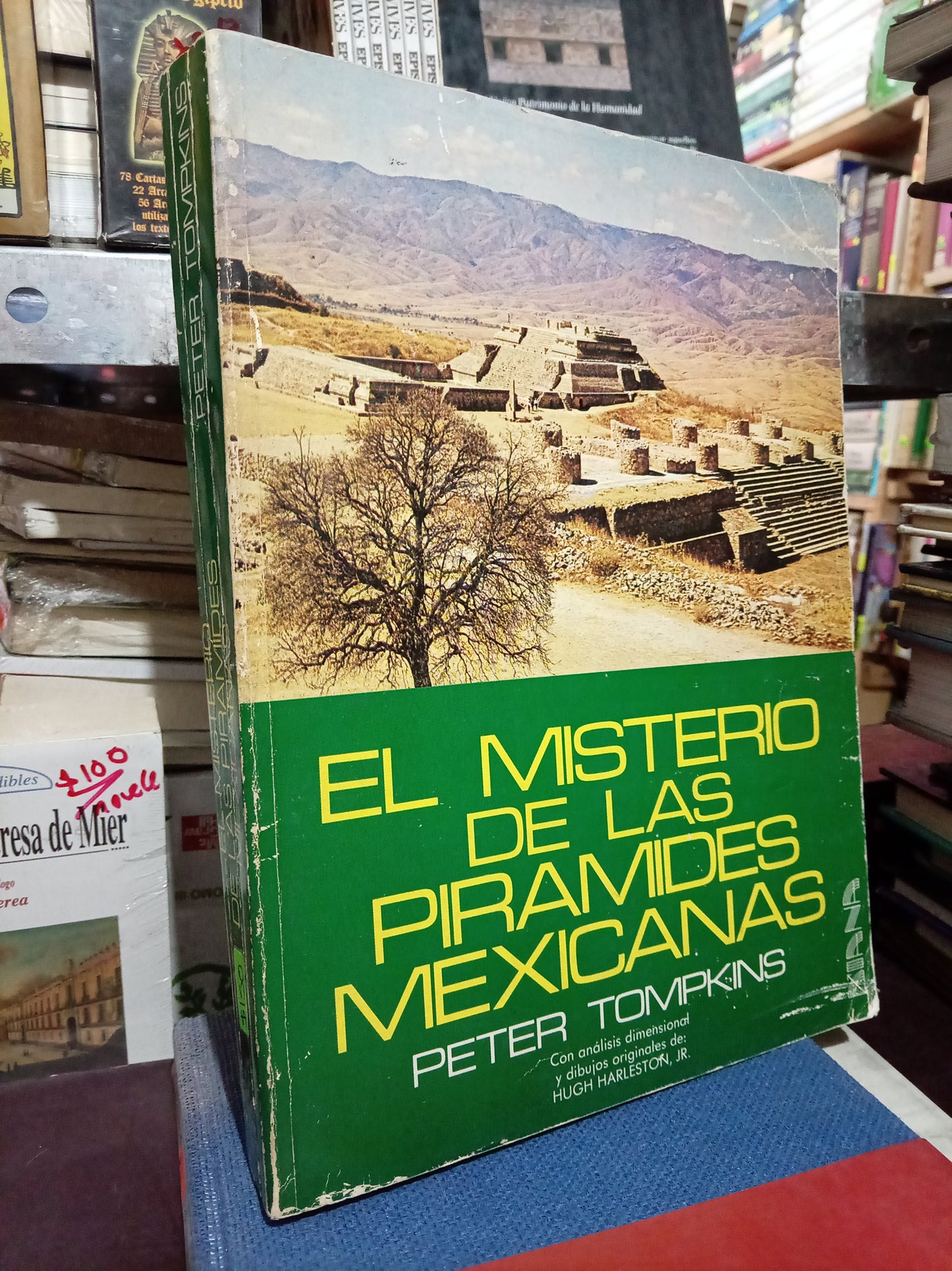 EL MISTERIO DE LAS PIRÁMIDES MEXICANAS POR PETER TOMPKINS USADO HISTORIA LITERARIO 305