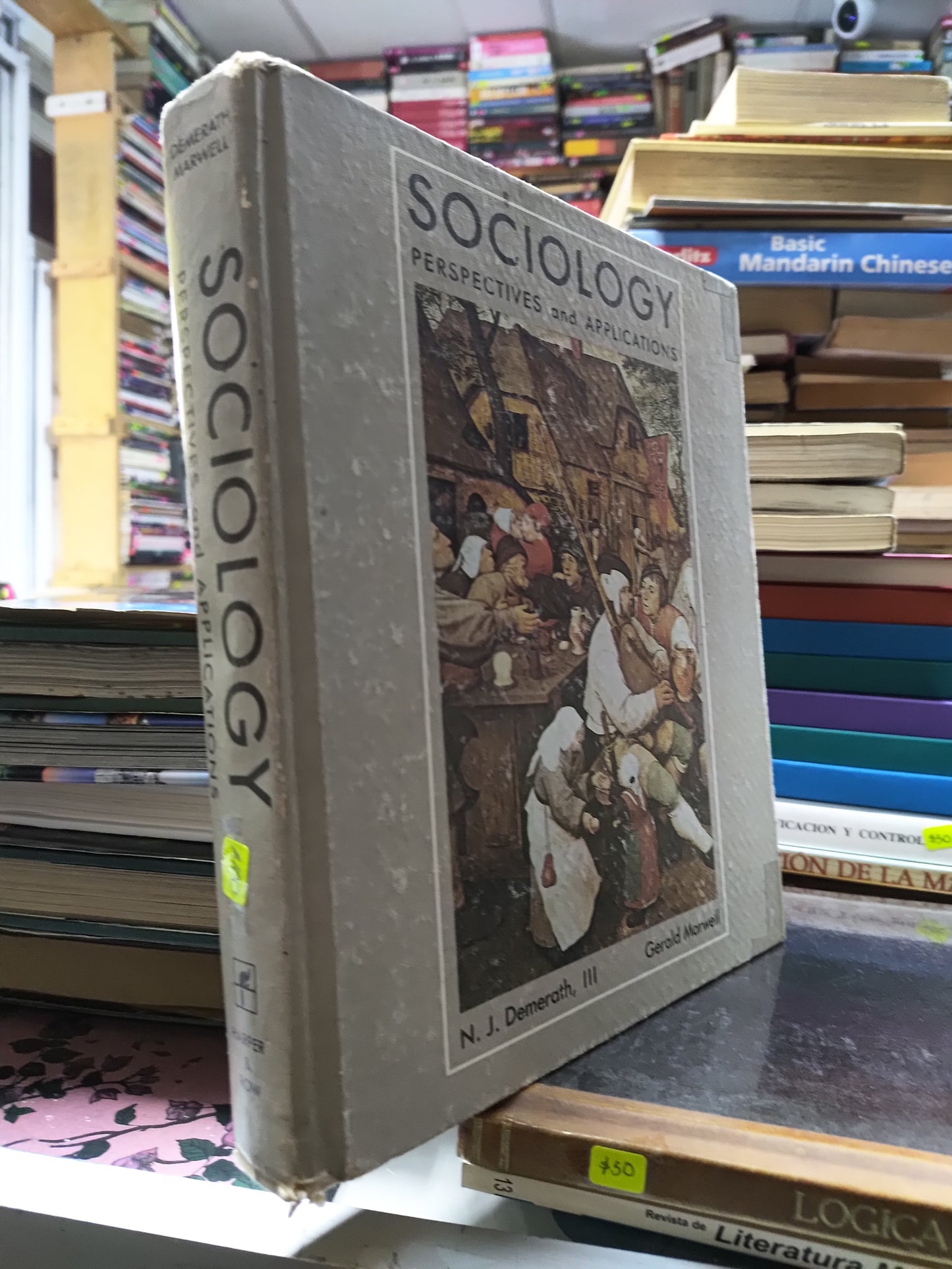 SOCIOLOGY POR N. J. DEMERATH USADO SOCIOLOGIA JUAREZ 507