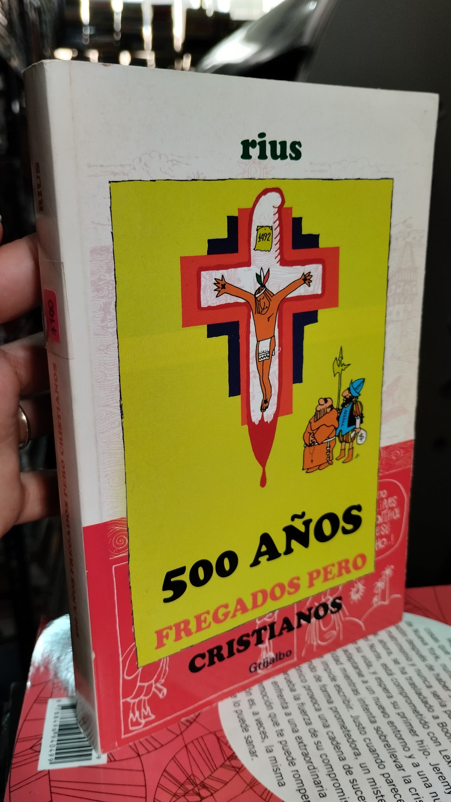 500 AÑOS FREGADOS PERO CRIDTIANOS POR RIUS LIBRO USADO NOVELAS ALDAMA