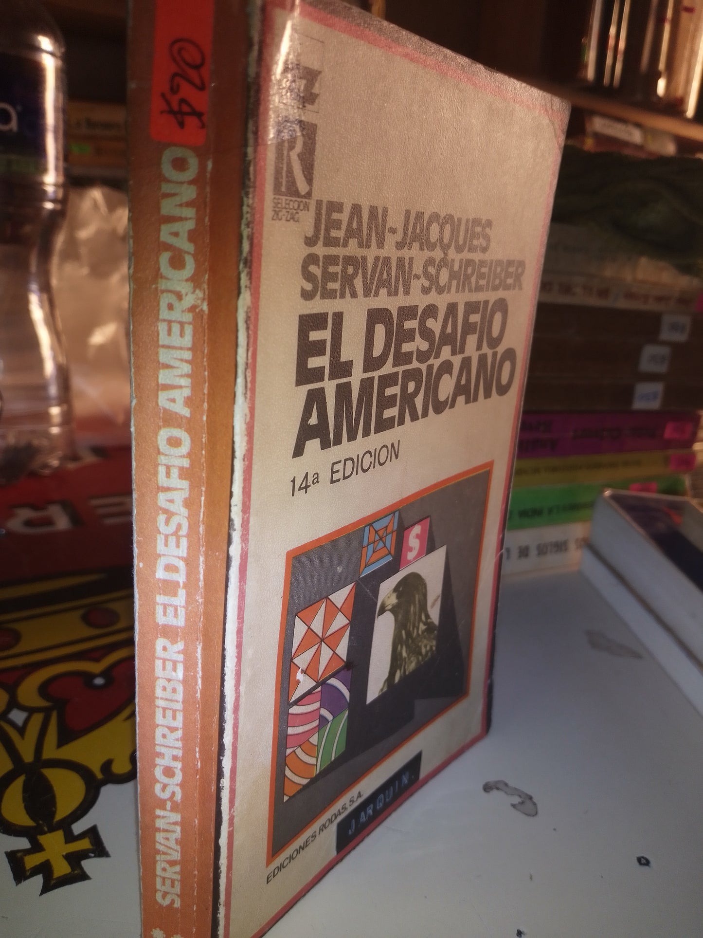 EL DESAFIO AMERICANO 14ª EDICION POR JEAN JACQUES USADO HISTORIA LITERARIO 207