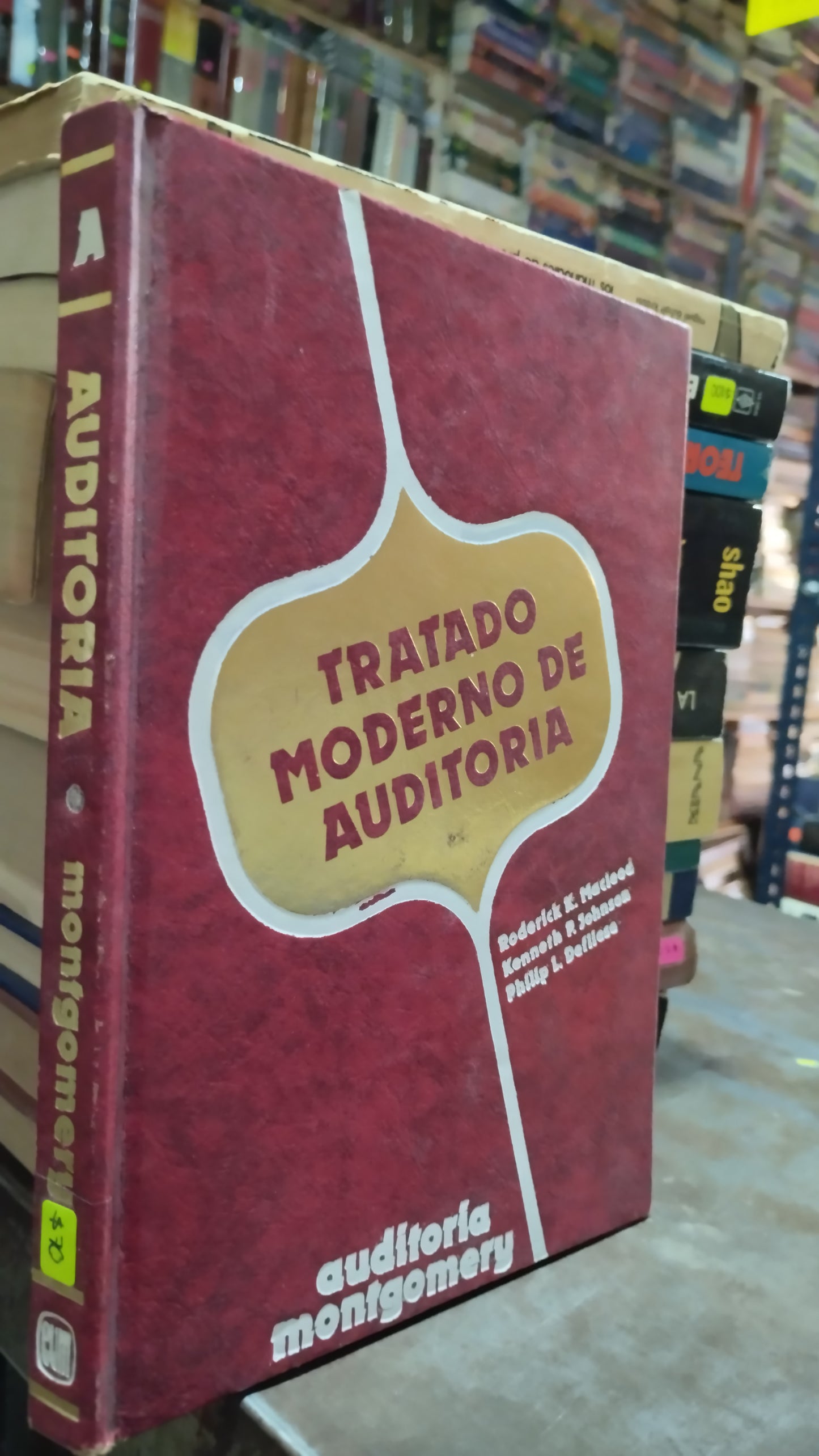 TRATADO MODERNO DE AUDITORIA POR RODERICK K MACIEOD LIBRO USADO ADMINISTRACION ALDAMA