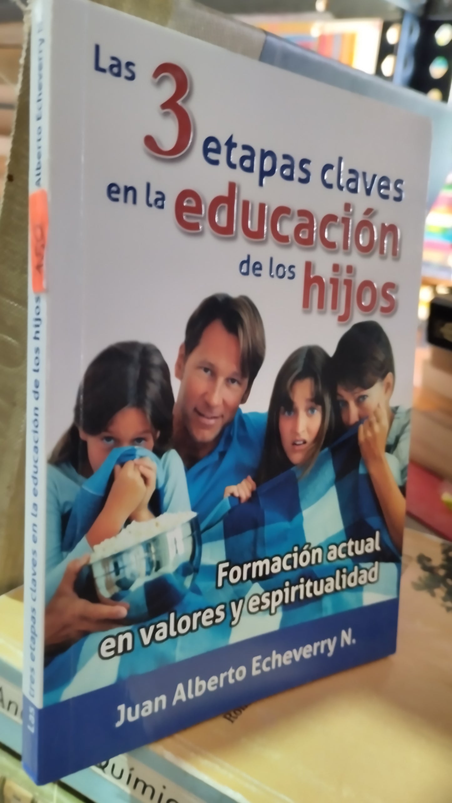 LAS 3 ETAPAS CLAVES EN LA EDUCACION DE LOS HIJOS POR JUAN ALBERTO ECHEVERRY LIBRO USADO EDUCACION ALDAMA
