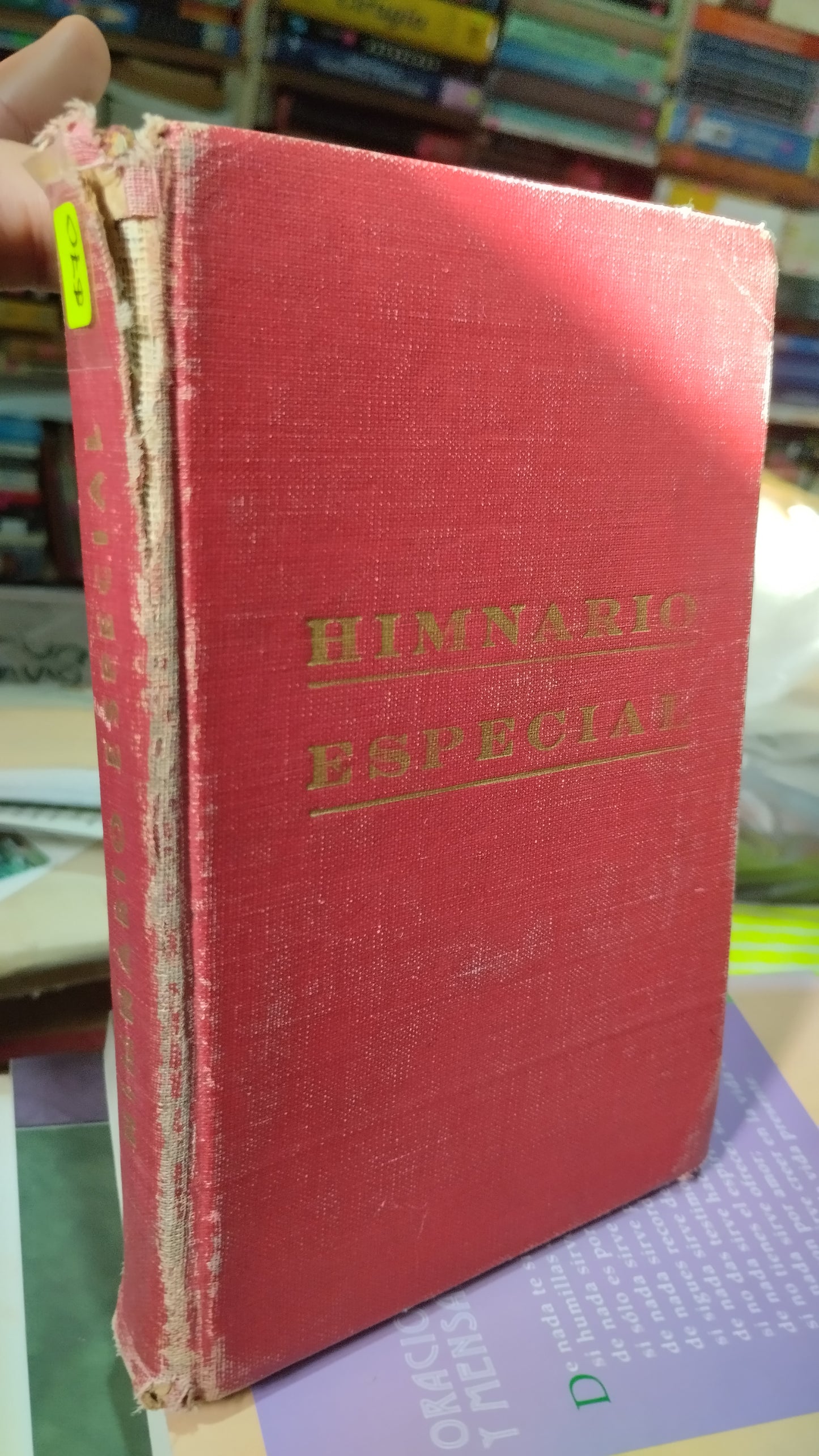 HIMNARIO ESPECIAL POR IGLESIA METODISTA DE MEXICO LIBRO USADO ANTIGUO ALDAMA