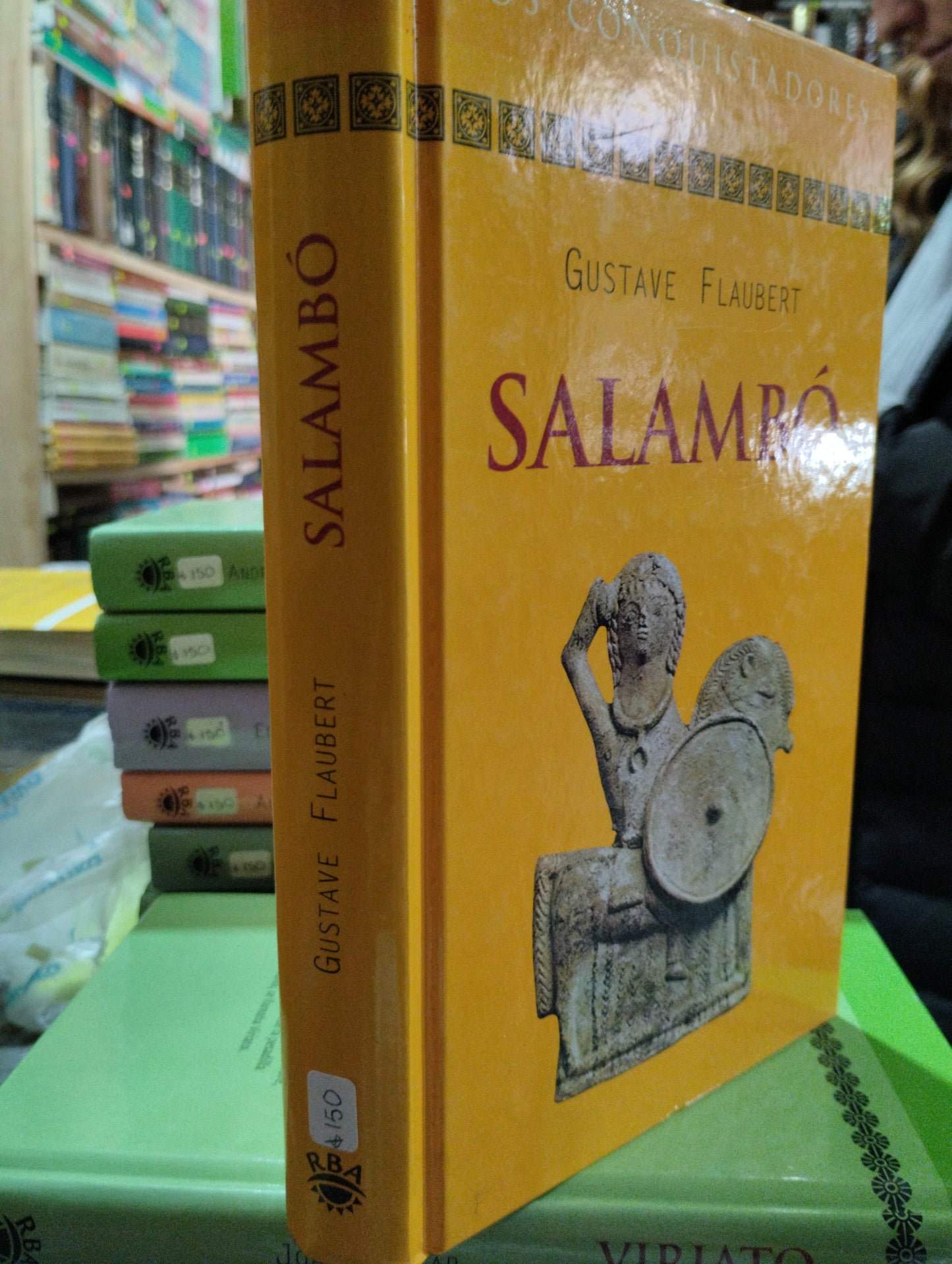 SALAMBO POR GUSTAVE FLAUBERT USADO NOVELAS ALDAMA