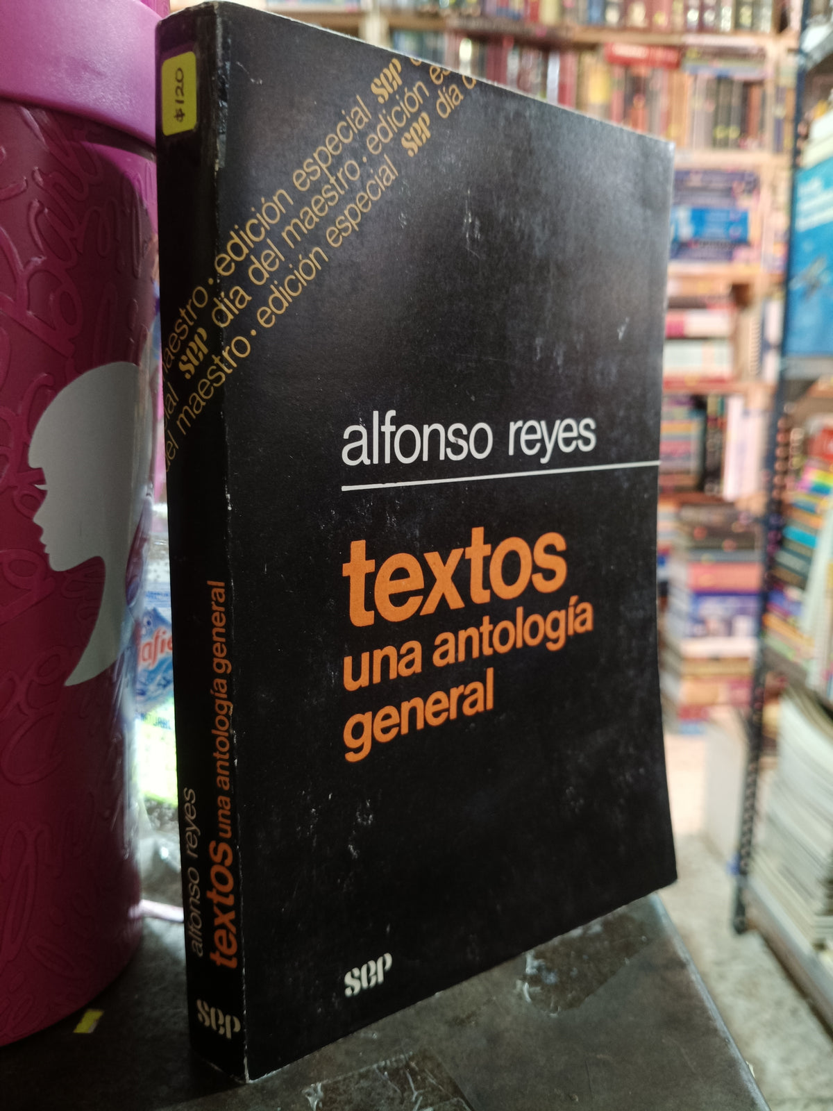 TEXTOS UNA ANTOLOGIA GENERAL POR ALFONSO REYES USADO HISTORIA ALDAMA