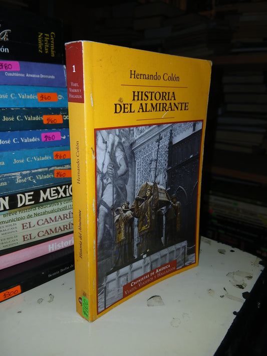HISTORIA DEL ALMIRANTE POR HERNANDO COLÓN USADO HISTORIA LITERARIO 207