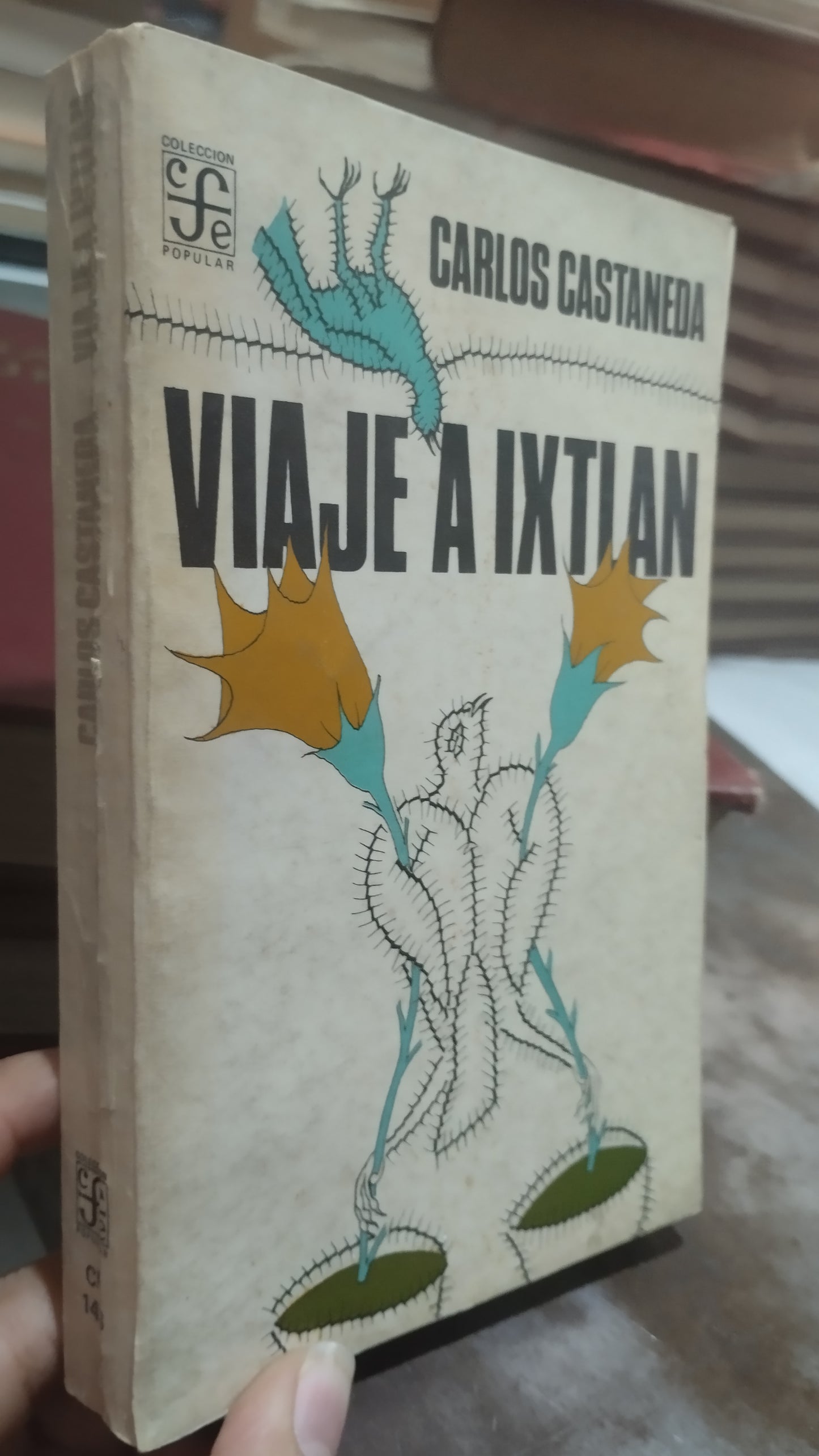 VIAJE A IXTLAN POR CARLOS CASTANEDA LIBRO USADO NOVELAS ALDAMA