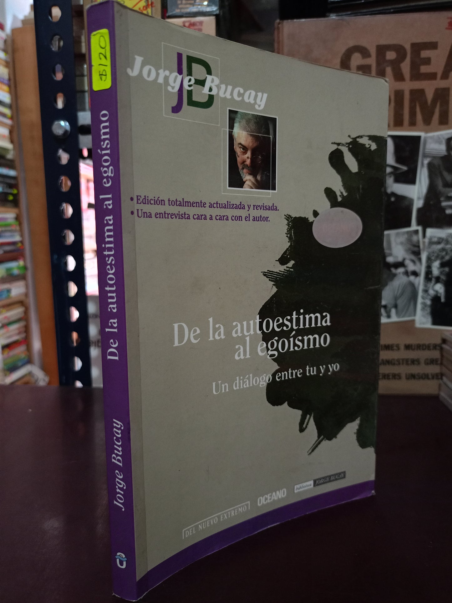 DE LA AUTOESTIMA AL EGOÍSMO POR JORGE BUCAY USADO SUPERACIÓN PERSONAL LITERARIO 305