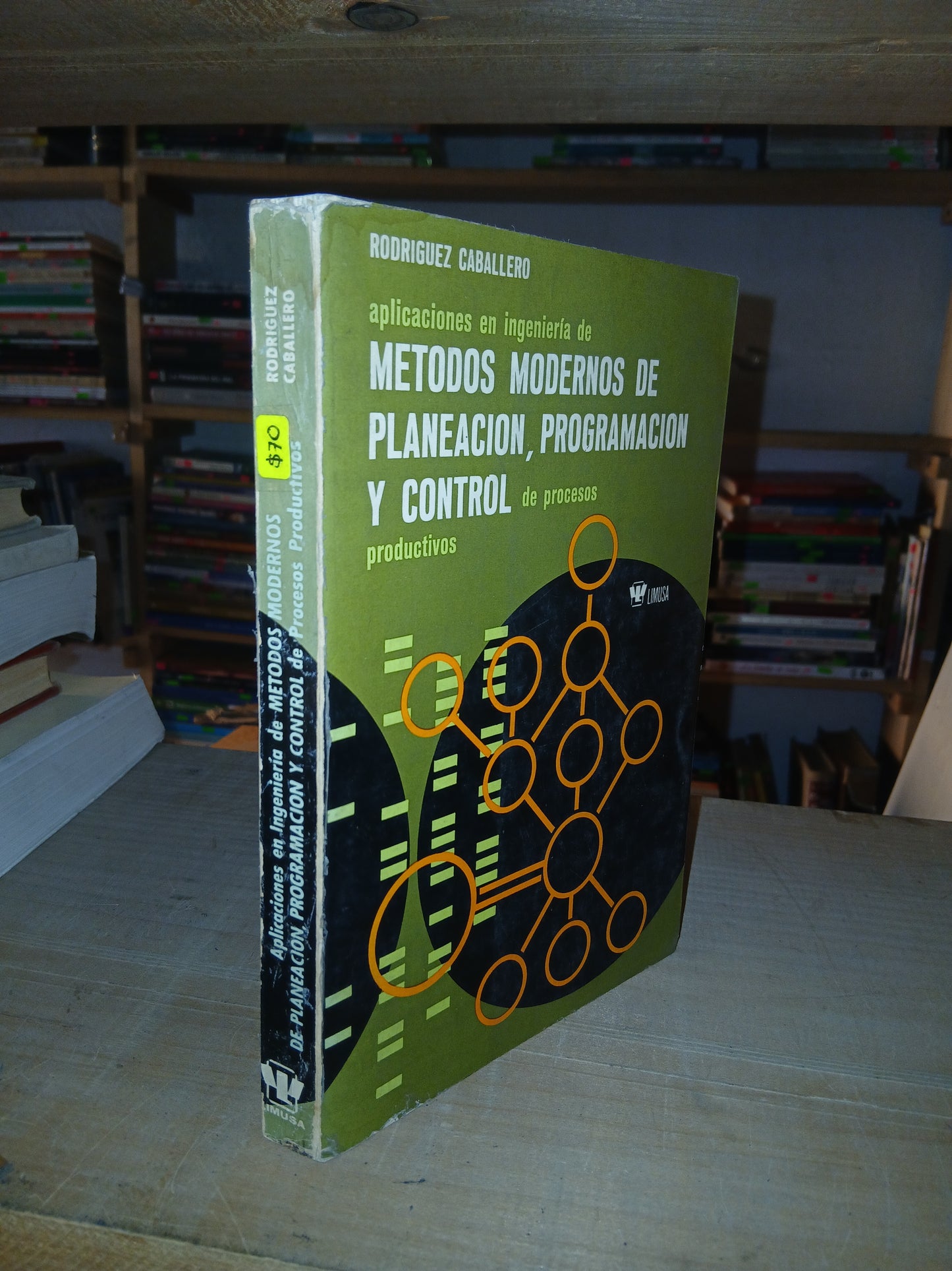 APLICACIONES EN INGENIERÍA DE MÉTODOS MODERNOS DE PLANEACIÓN, PROGRAMACIÓN Y CONTROL DE PROCESOS PRODUCTIVOS POR RODRÍGUEZ CABALLERO USADO ADMINISTRACIÓN LITERARIO 207