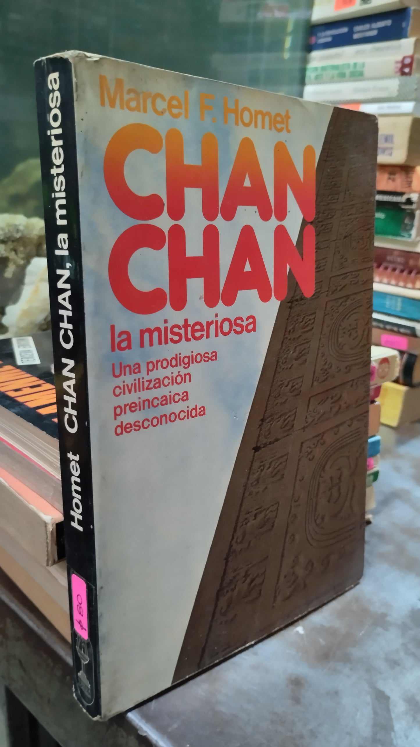 CHAN CHAN LA MISTERIOSA POR MARCEL F HOMET LIBRO USADO HISTORIA ALDAMA