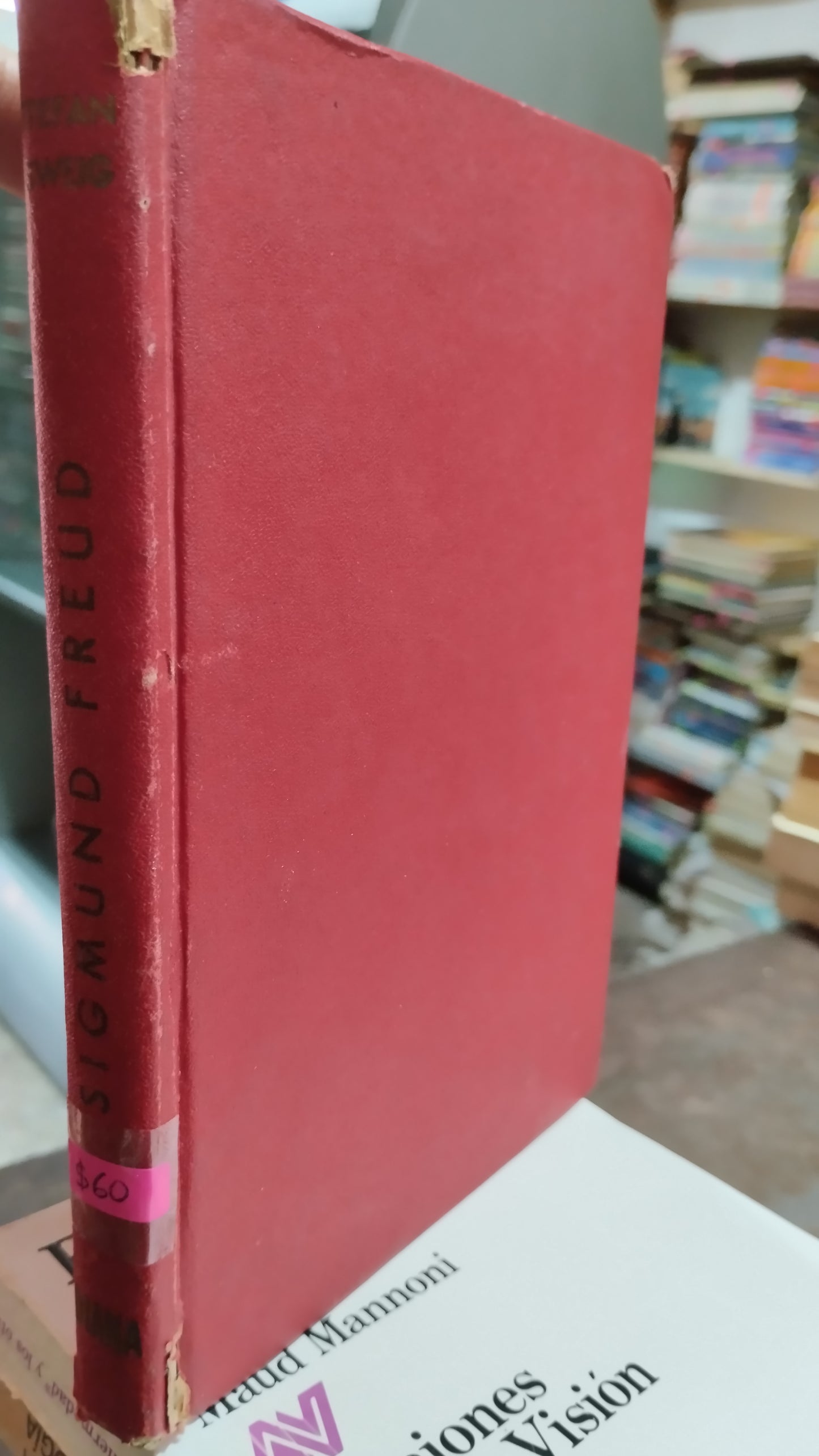 SIGMUND FREUD POR STEFAN ZWEIG LIBRO USADO PSICOLOGÍA ALDAMA