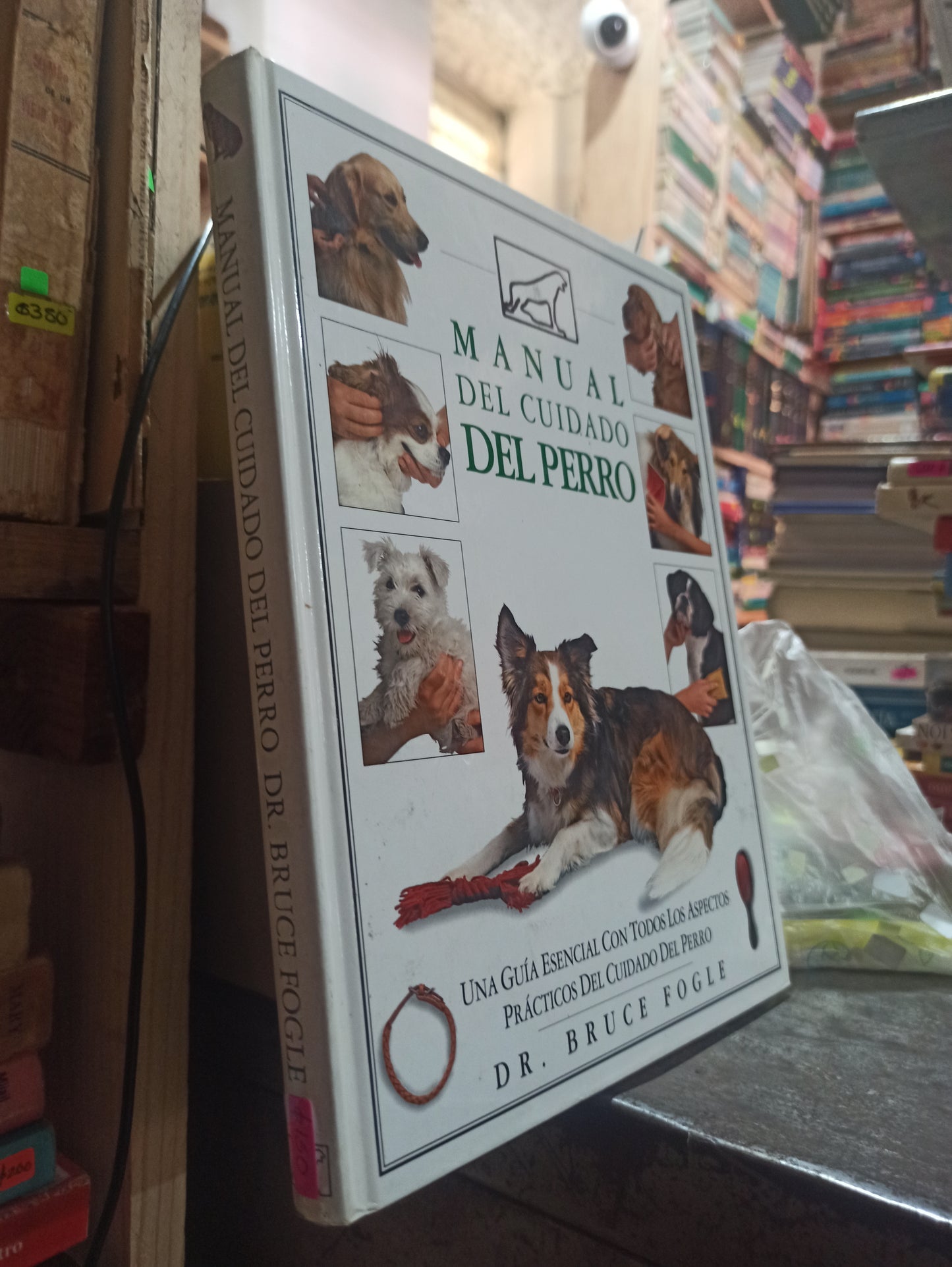 MANUAL DEL CUIDADO DEL PERRO POR BRUCE FOGLE USADO BIOLOGÍA ALDAMA