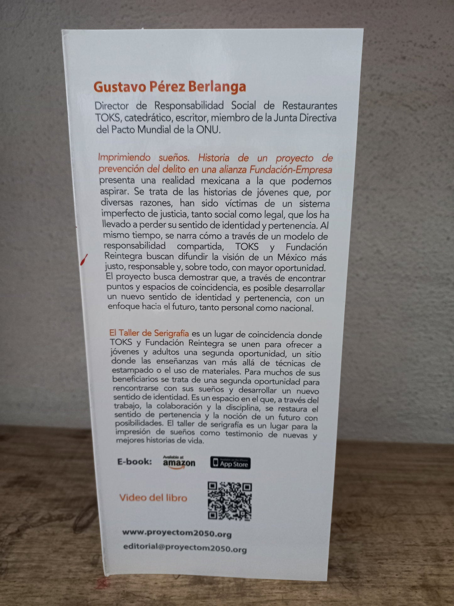 IMPRIMIENDO SUEÑOS HISTORIA DE UN PEOYECTO DE PREVENCIÓN DEL DELITO EN UNA ALIANZA FUNDACIÓN-EMPRESA POR GUSTAVO PÉREZ BERLANGA USADO HISTORIA LITERARIO 305