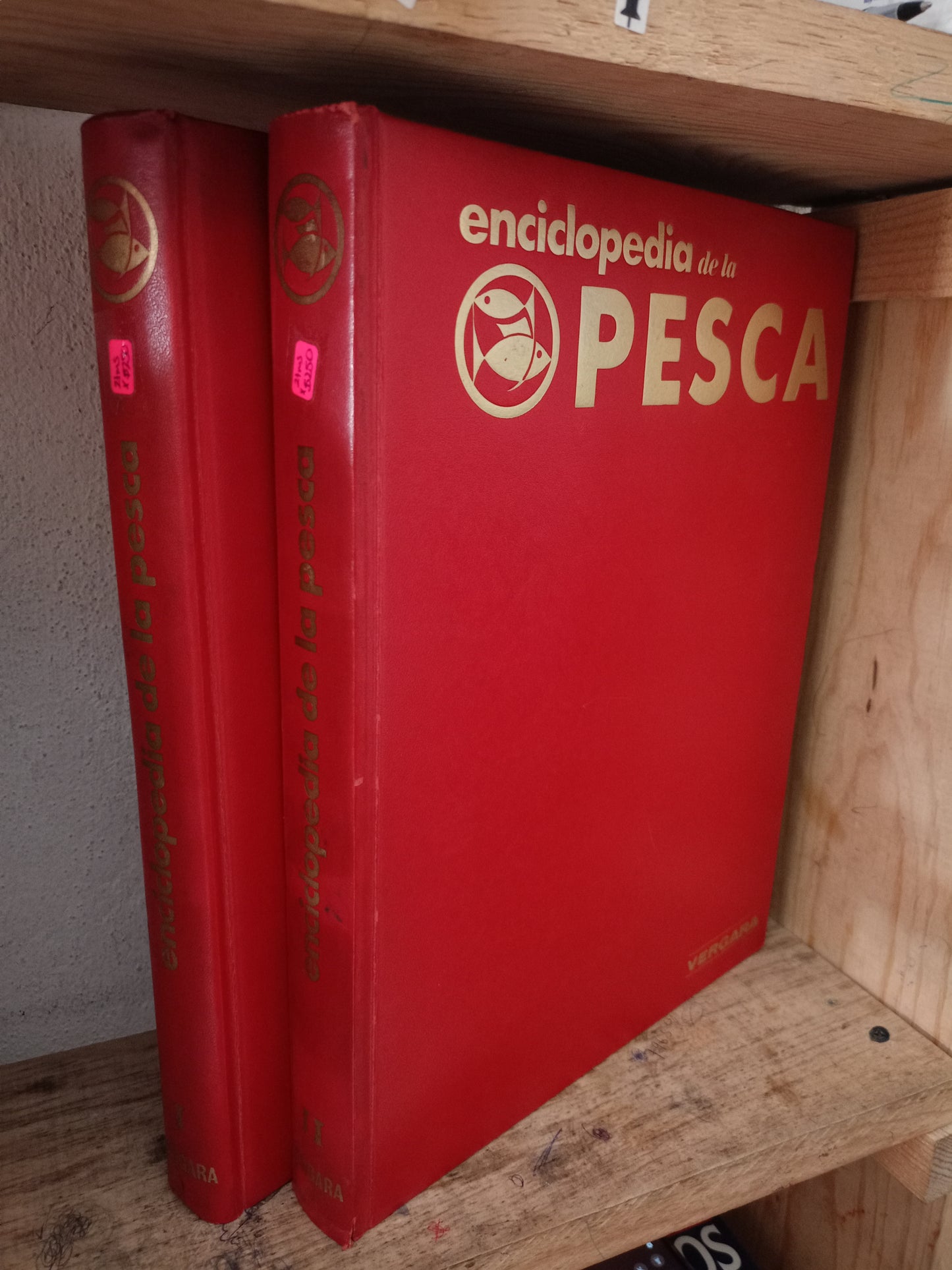 ENCICLOPEDIA DE LA PESCA (2 TOMOS) POR FERNANDO HUERTA Y RAMÍREZ Y PEDRO ARTÉ GRATACÓS USADO ANIMALES LITERARIO 305