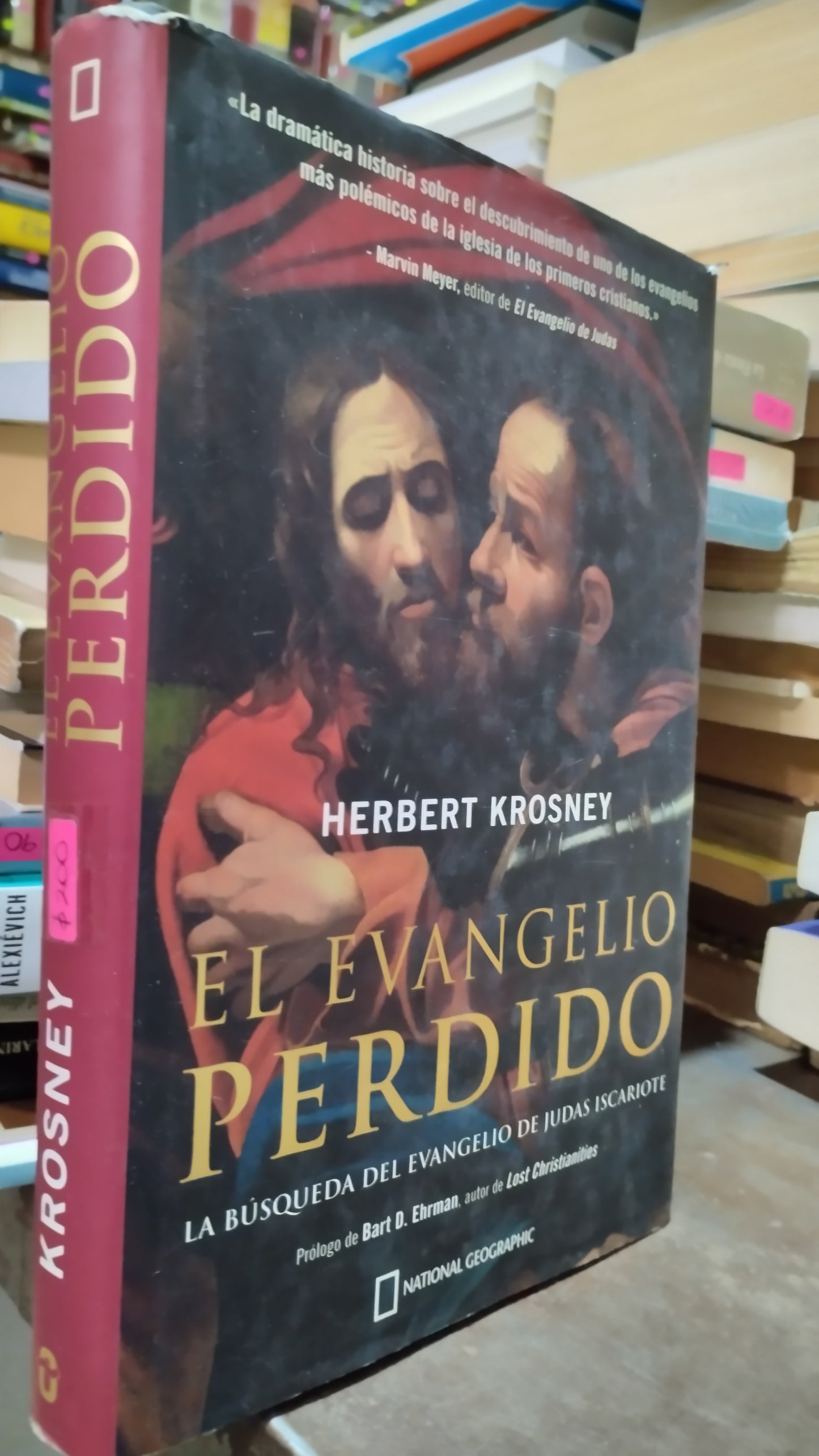 EL EVANGELIO PERDIDO POR HERBERT KROSNEY LIBRO USADO NOVELAS ALDAMA