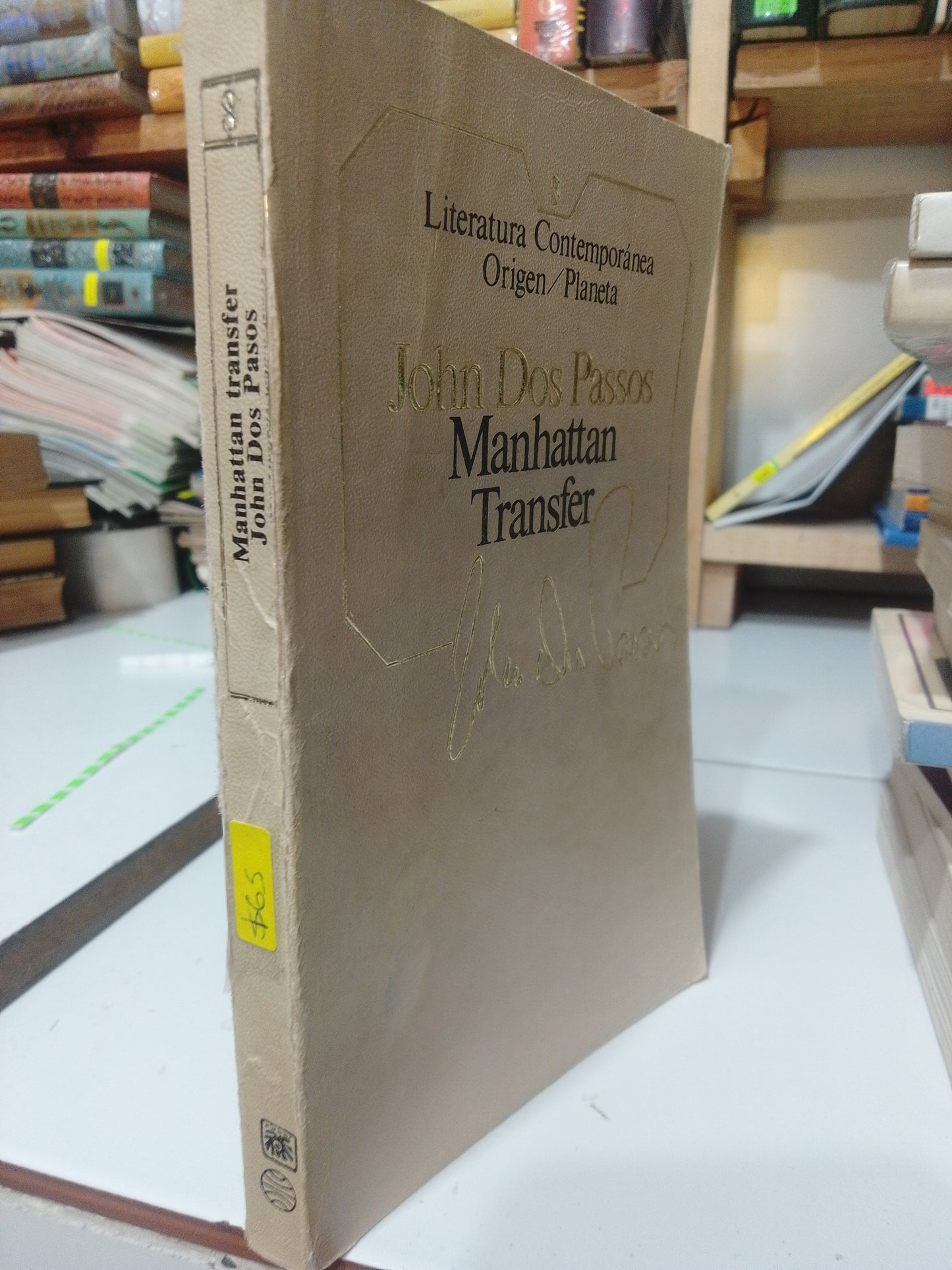 MANHATTAN TRANSFER POR JOHN DOS PASSOS USADO NOVELA JUAREZ