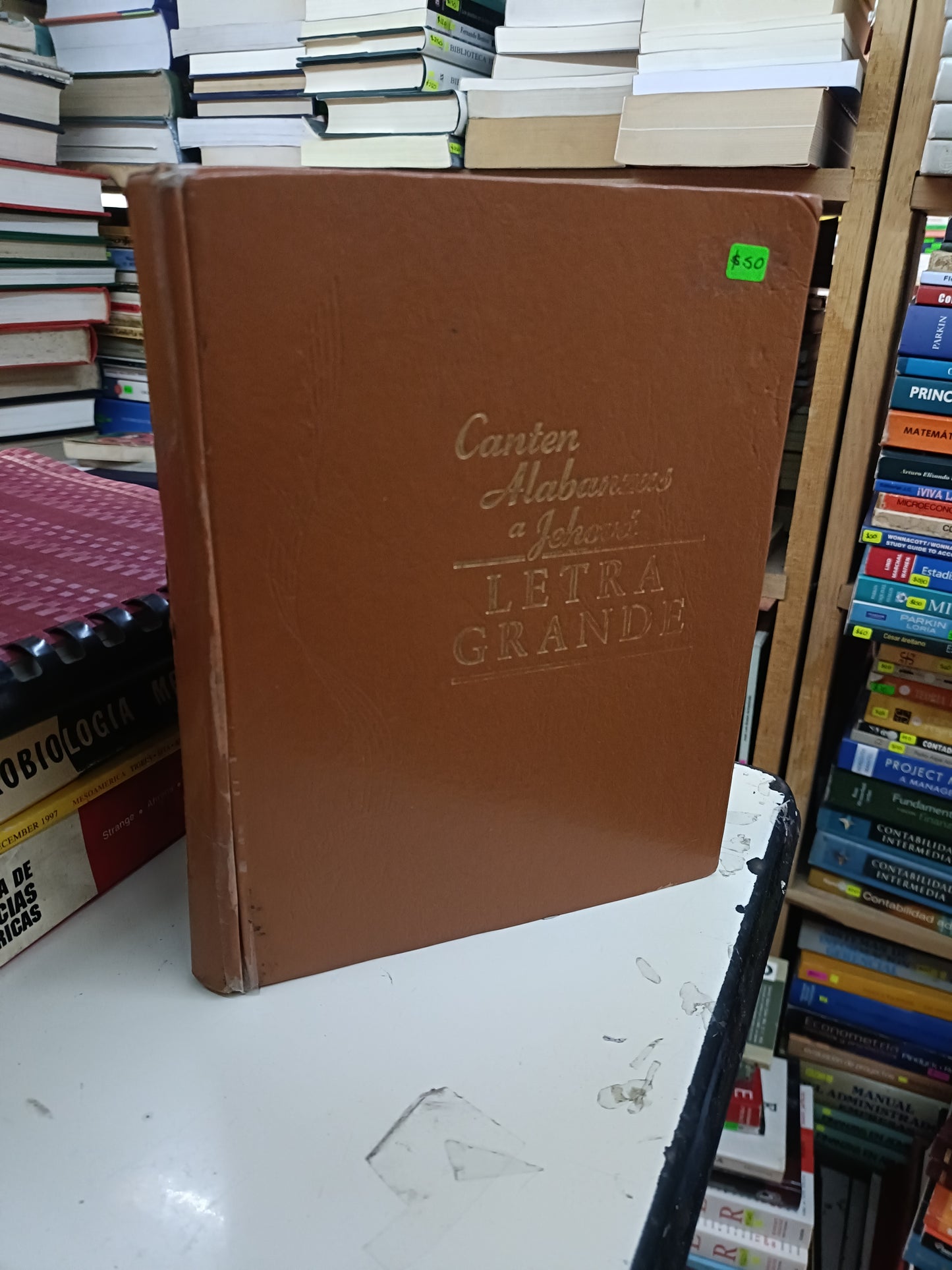 CANTEN ALABANZAS A JEHOVÁ LETRA GRANDE USADO RELIGIÓN LITERARIO 207