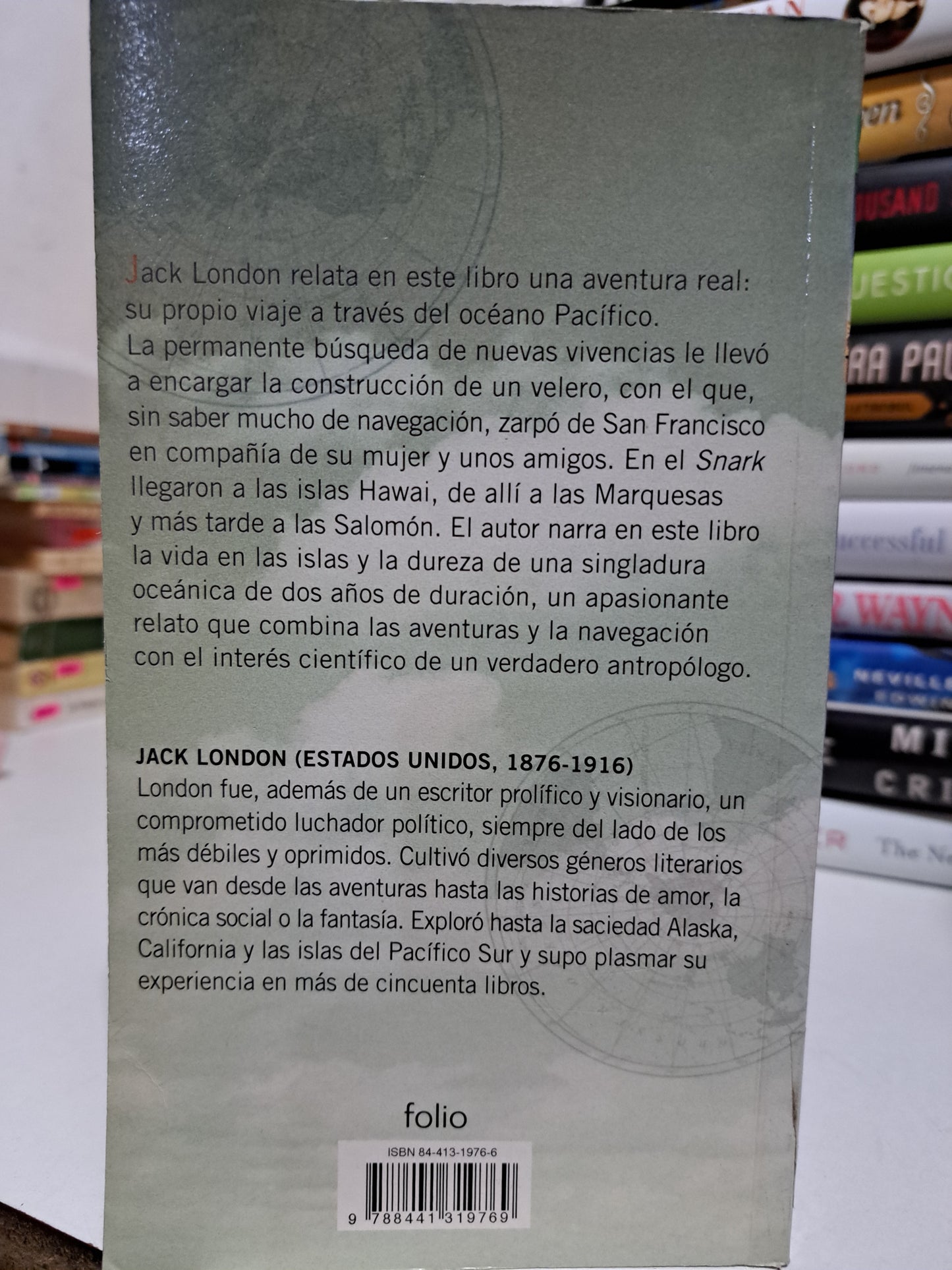 EL CRUCERO DEL SNARK JACK LONDON USADO NOVELA JUÁREZ