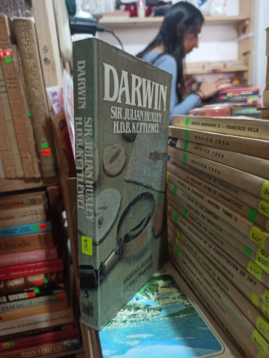 DARWIN POR SIR JULIAN HUXLEY USADO HISTORIA ALDAMA