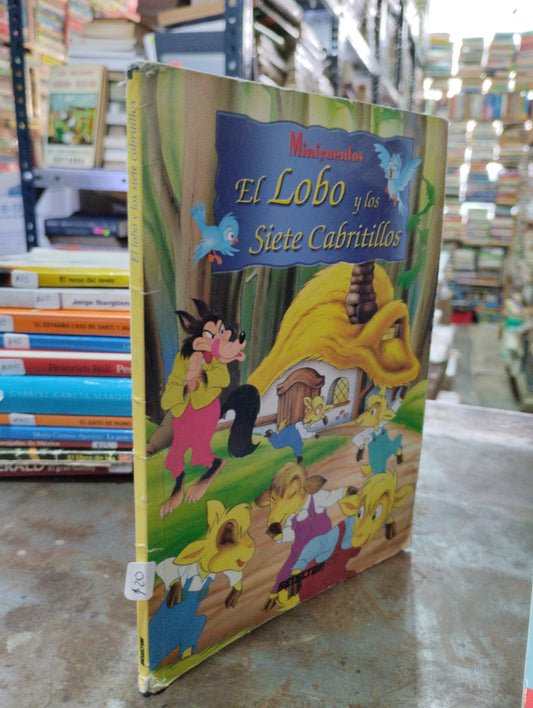 EL LOBO Y LOS SIETE CABRITILLOS USADO INFANTIL ALDAMA