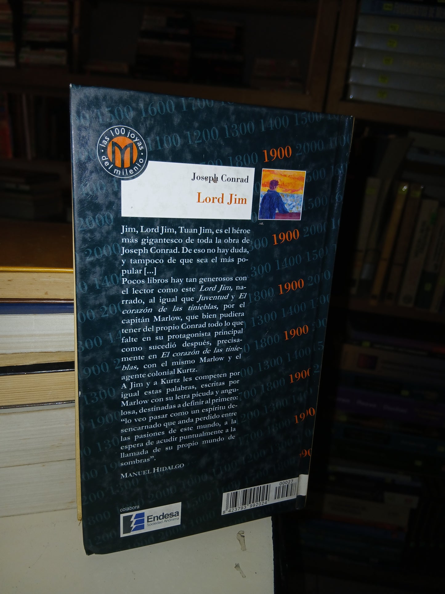 LORD JIM POR JOSEPH CONRAD USADO NOVELA LITERARIO 207