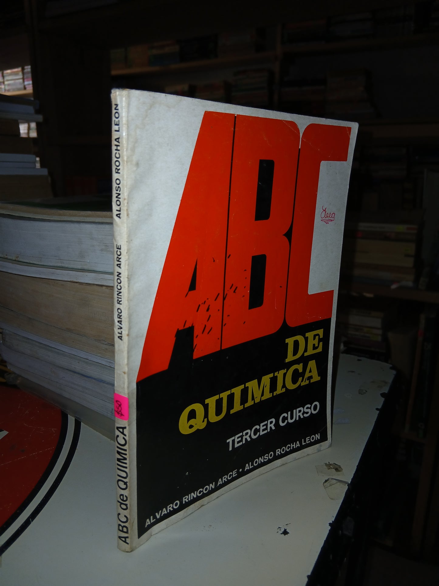 ABC DE QUÍMICA TERCER CURSO POR ÁLVARO RINCÓN ARCE Y ALONSO ROCHA LEÓN USADO QUÍMICA LITERARIO 207