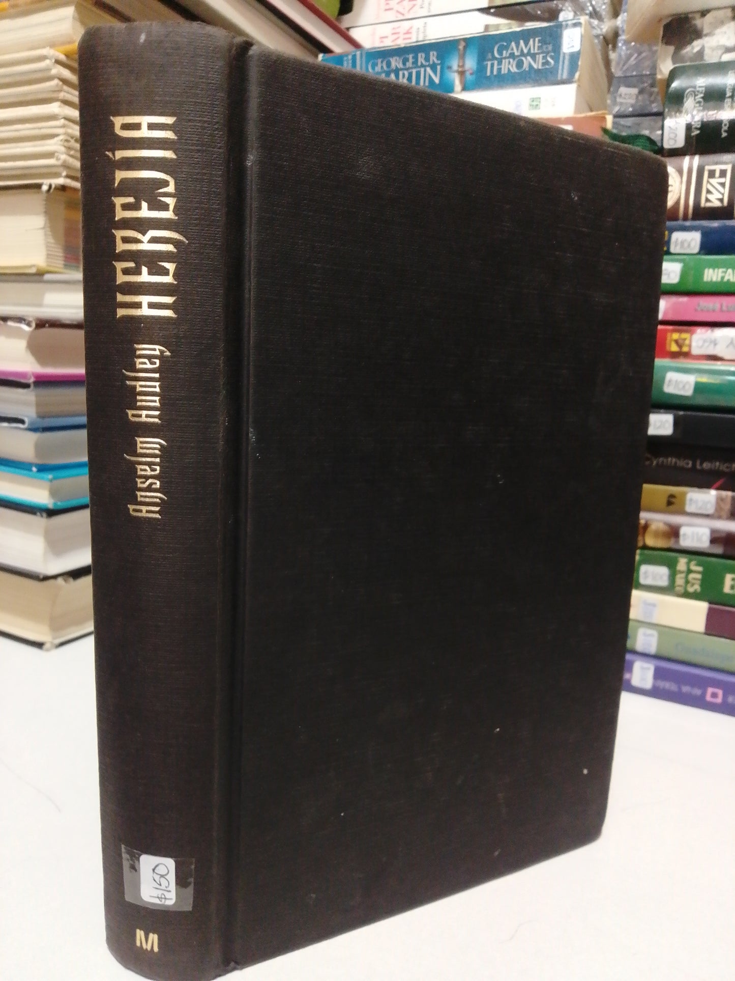 HEREJÍA TRILOGÍA DE AQUASILVA 1 POR ANSELM AUDLEY USADO NOVELA JUÁREZ