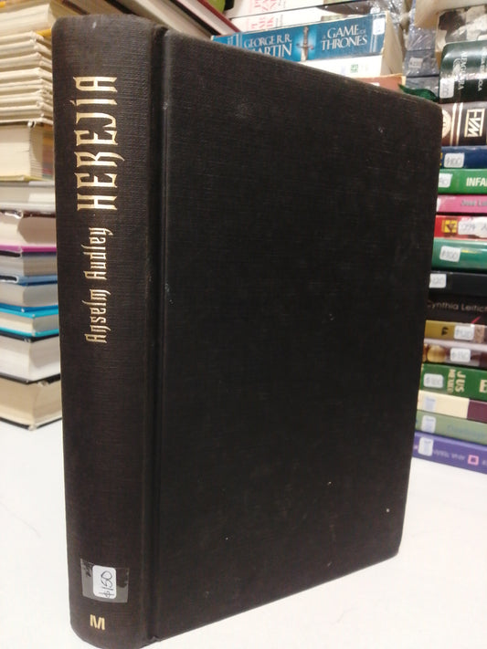 HEREJÍA TRILOGÍA DE AQUASILVA 1 POR ANSELM AUDLEY USADO NOVELA JUÁREZ