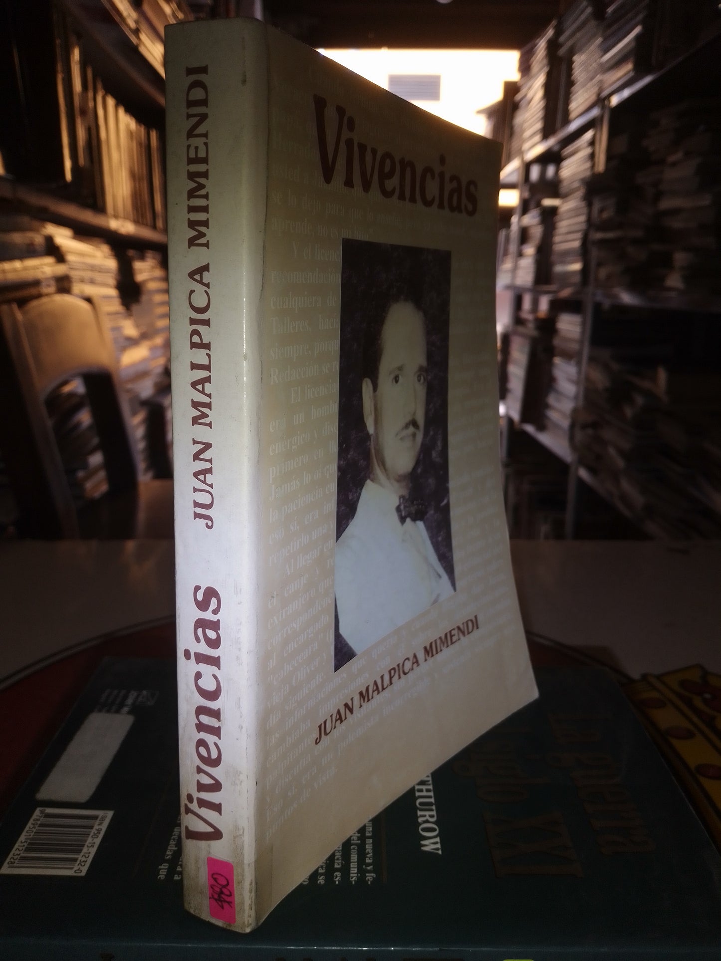 VIVENCIAS POR JUAN MALPICA MIMENDI USADO POLÍTICA LITERARIO 207