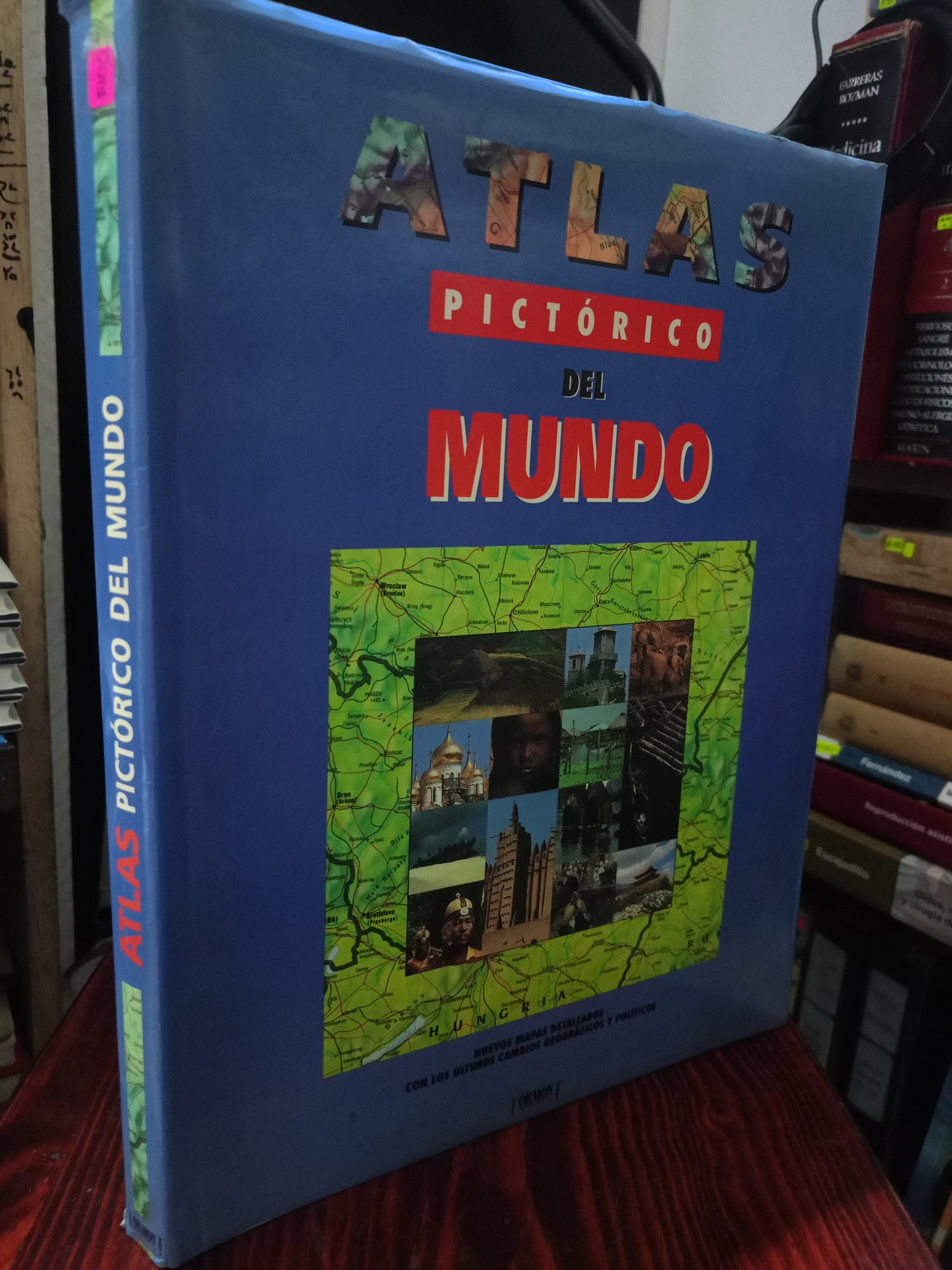 ATLAS PRACTICO DEL MUNDO USADO HISTORIA LITERARIO 305