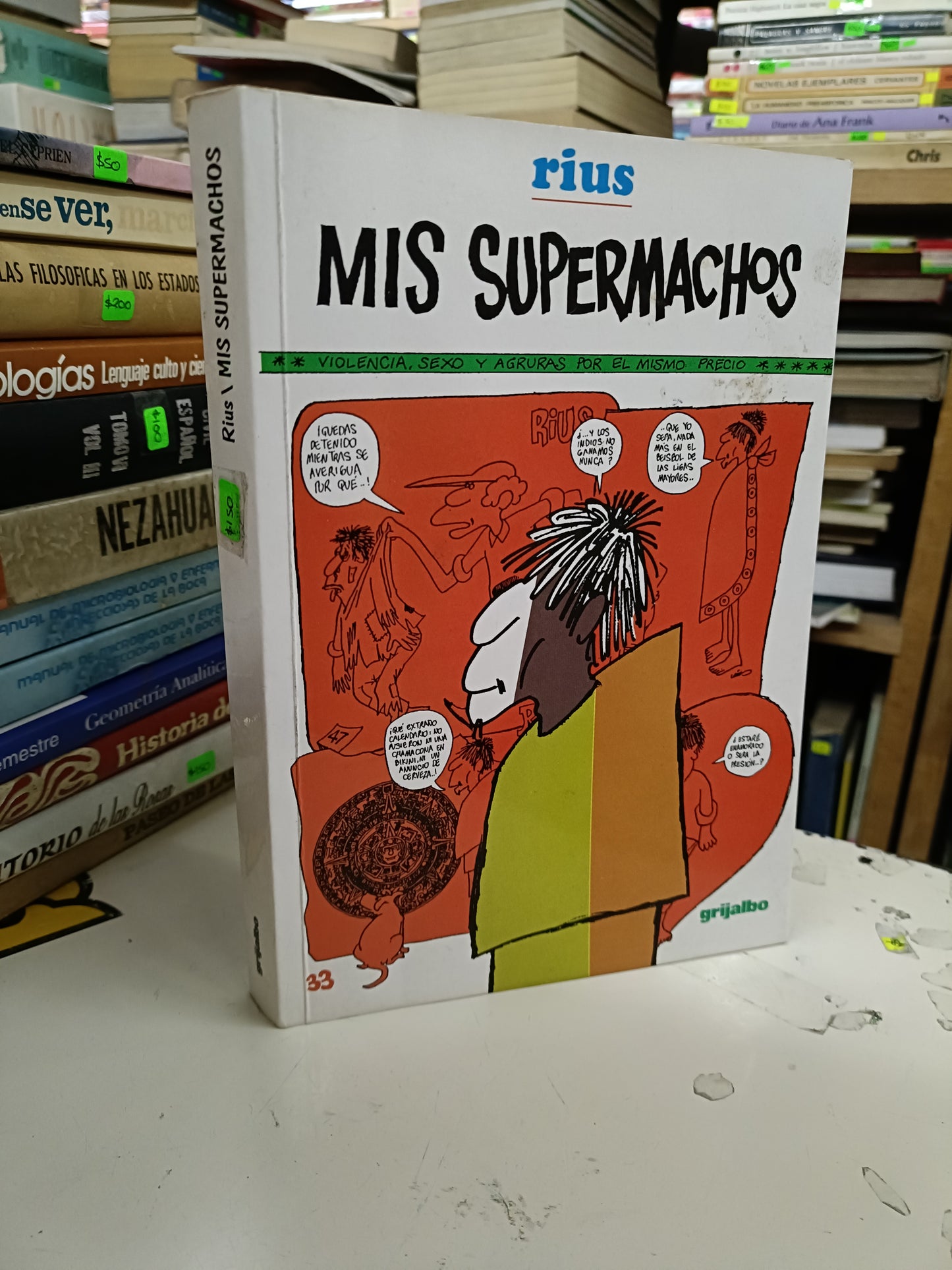 MIS SUPER MACHOS POR RIUS USADO PERIODISMO LITERARIO 207