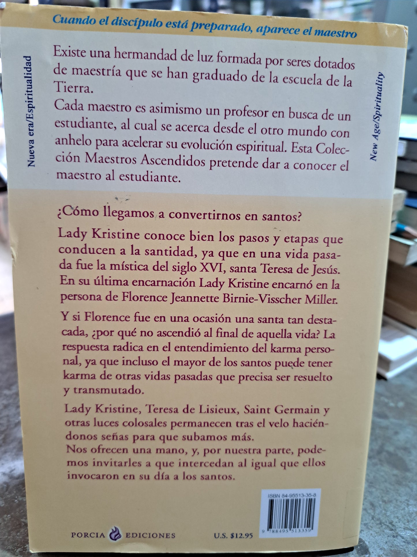 TERESA DE JESÚS ELIZABETH CLARE PROPHET USADO ESOTERISMO ALDAMA