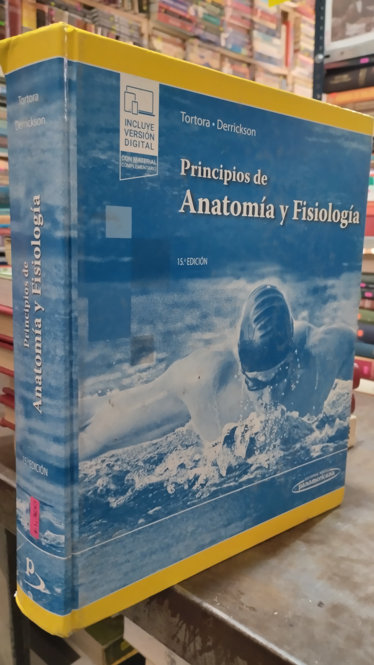 PRINCIPIOS DE ANATOMIA Y FISIOLOGIA POR TORTORA DERRICKSON LIBRO USADO SALUD ALDAMA